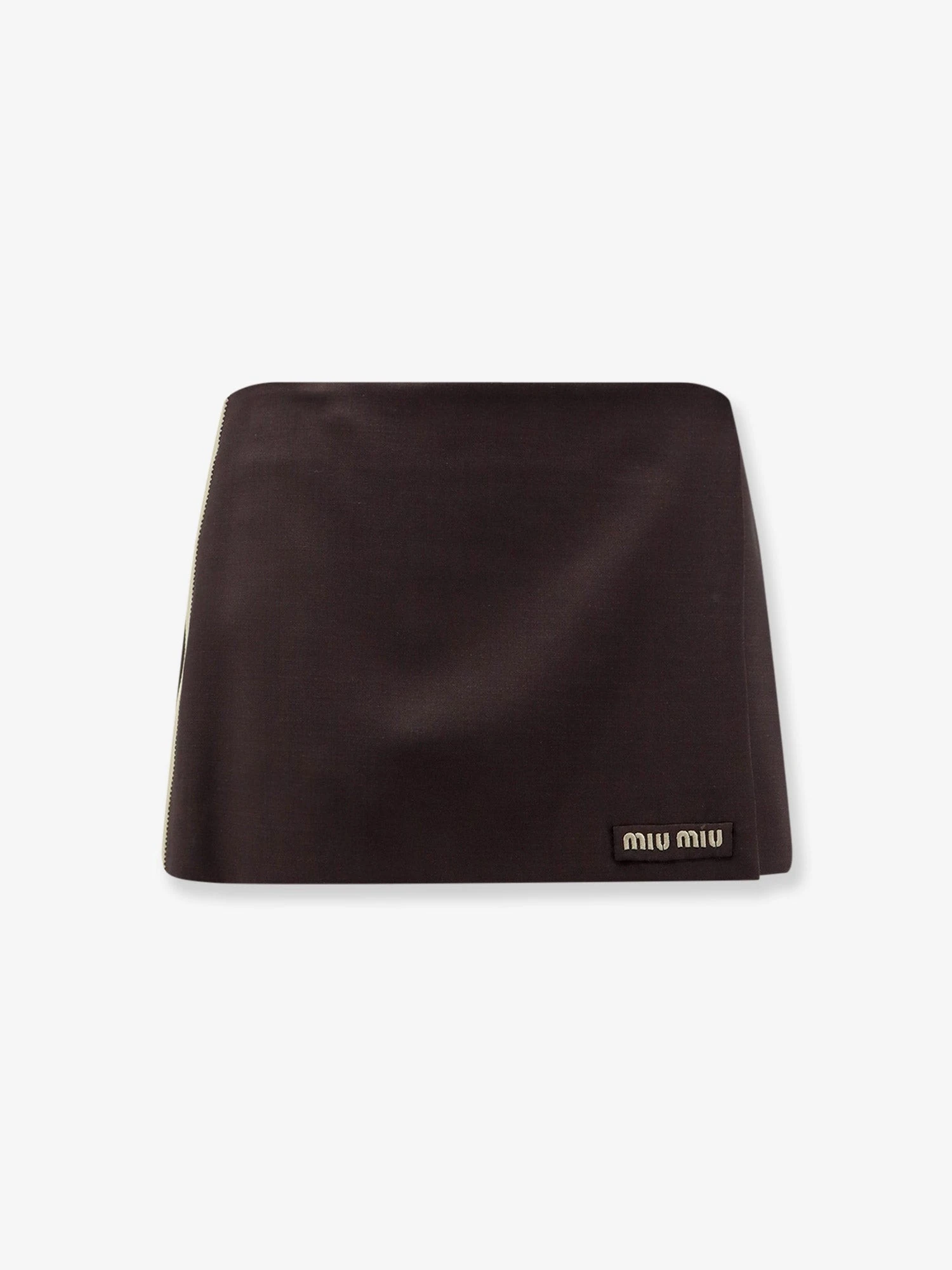 Mohair and virgin wool mini skirt.webp