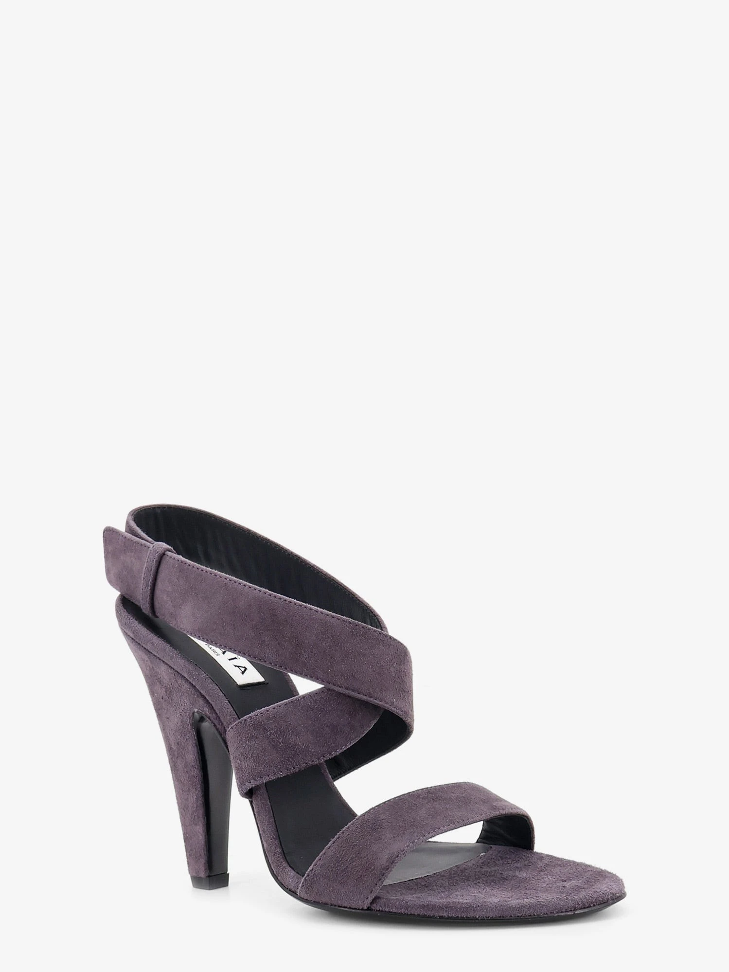 Suede heeled sandals.webp