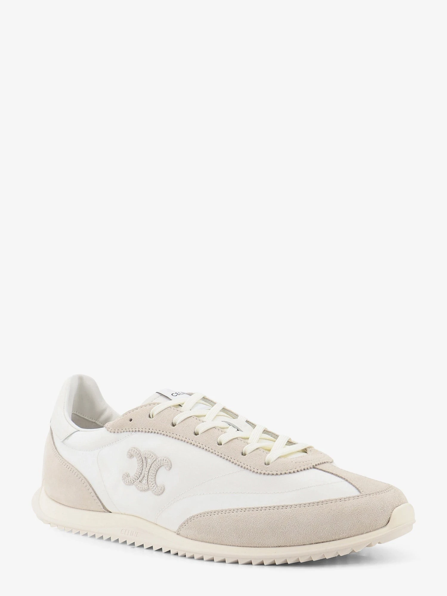 Nylon Racer sneakers with Triomphe logo on the side.webp