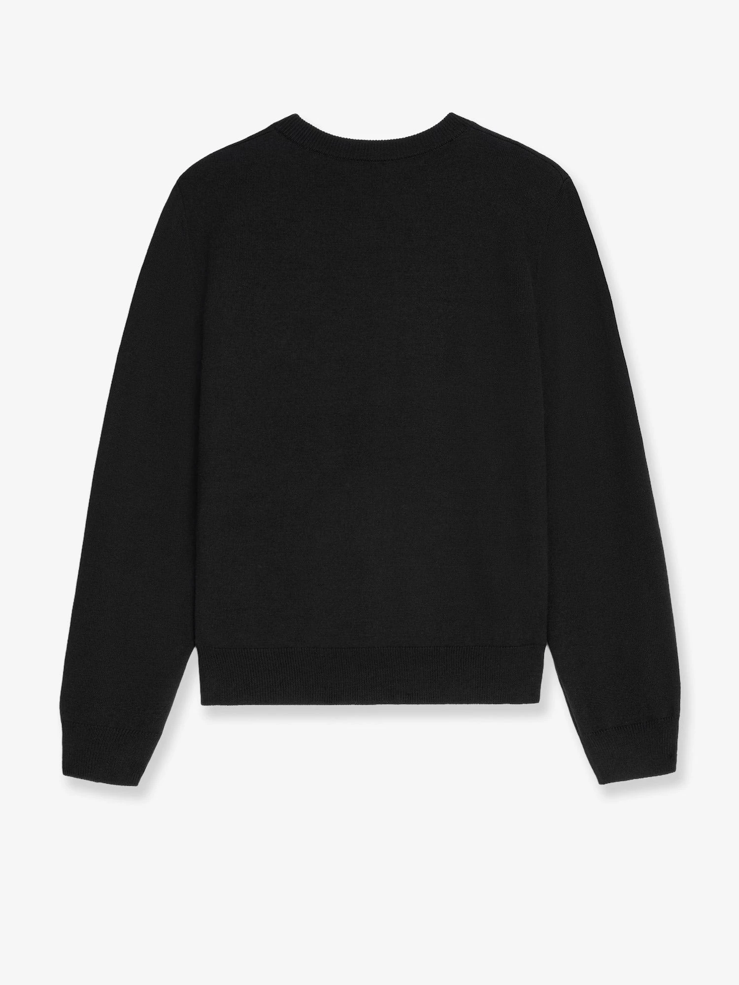 Wool sweater with logo embroidery.webp