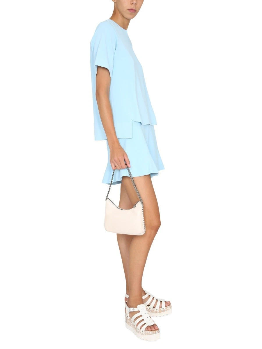 T-SHIRT WITH ASYMMETRICAL HEMLINE.webp