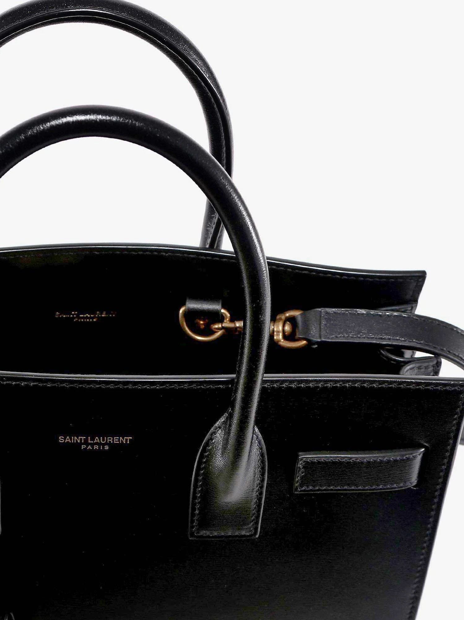 Baby Sac de Jour leather handbag with padlock.webp