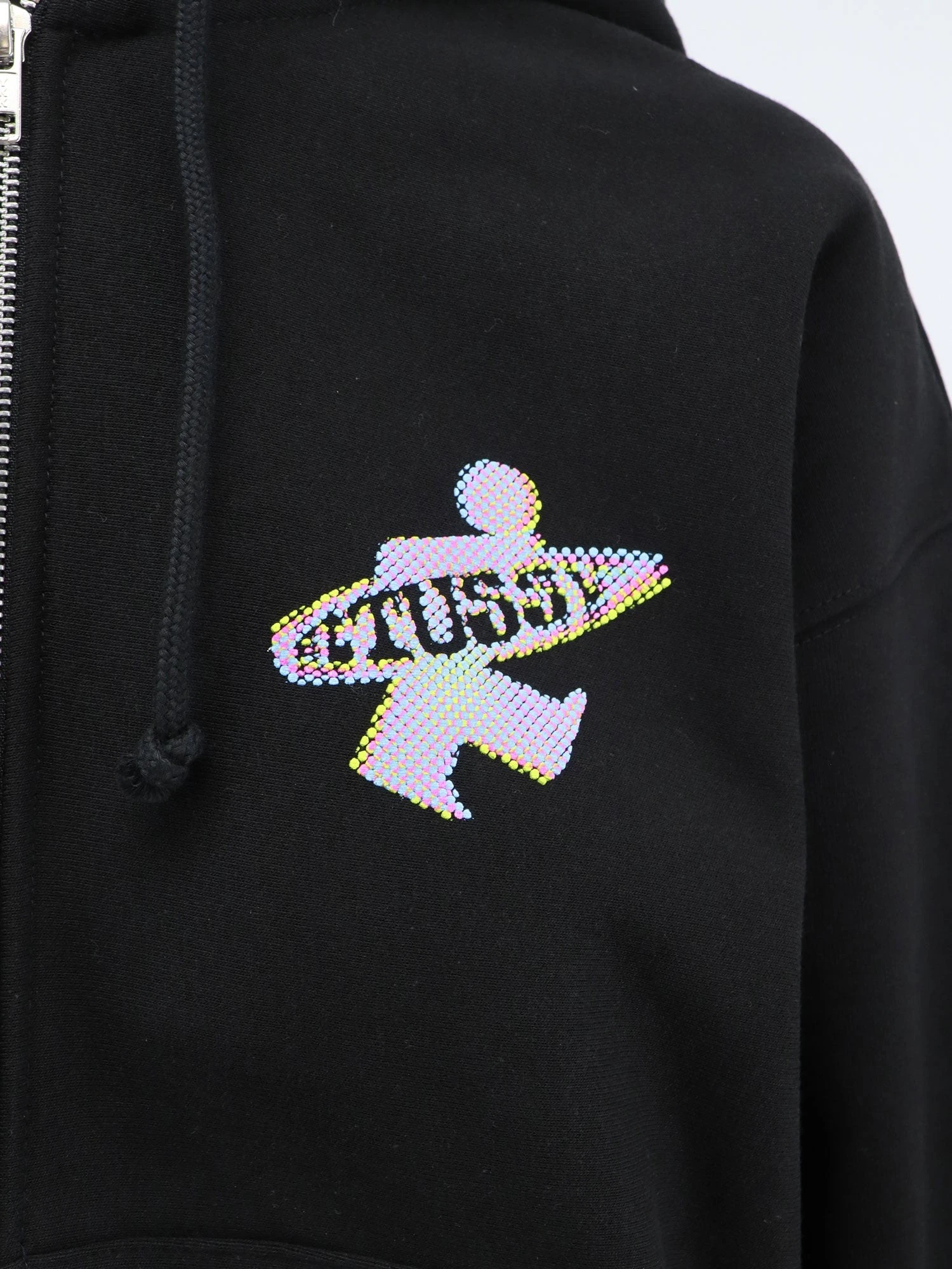 Cotton blend sweatshirt with maxi back print.webp