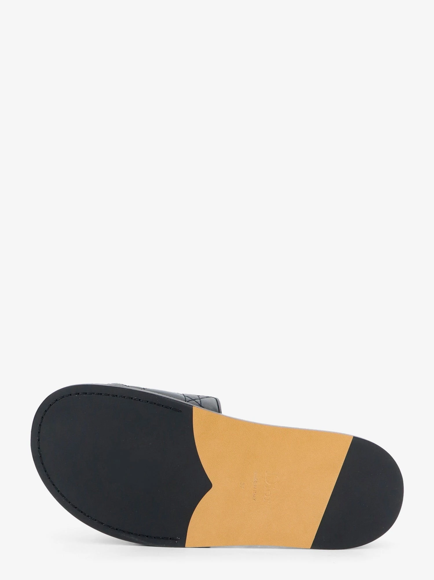 Cannage quilted leather sandals.webp