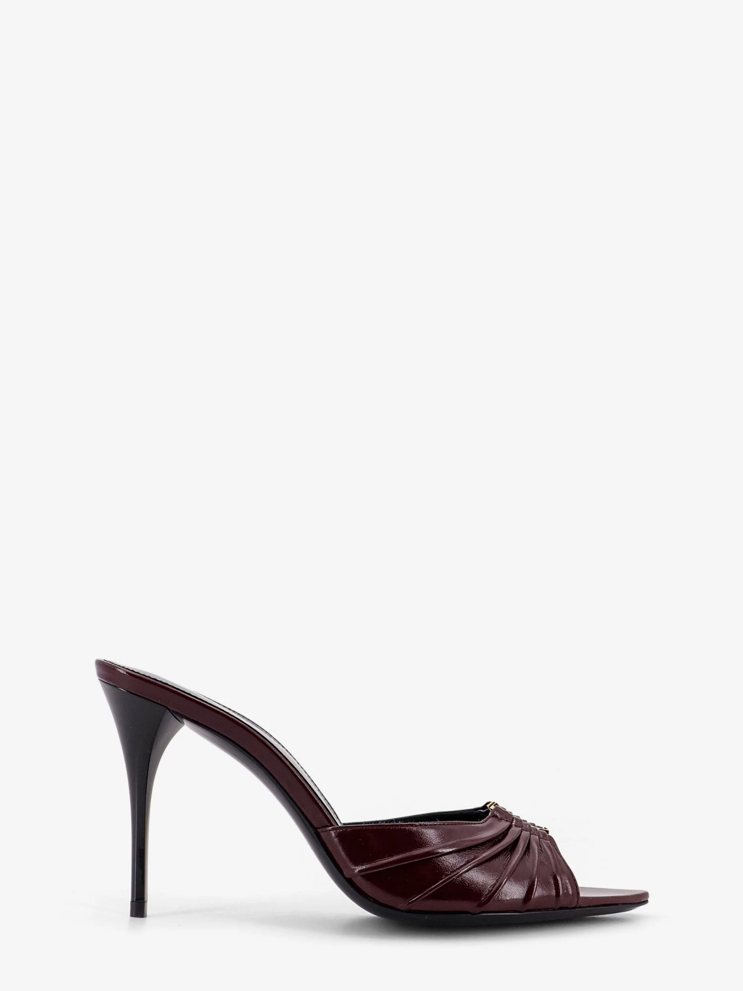 Babylone 90 bordeaux leather sandals.webp