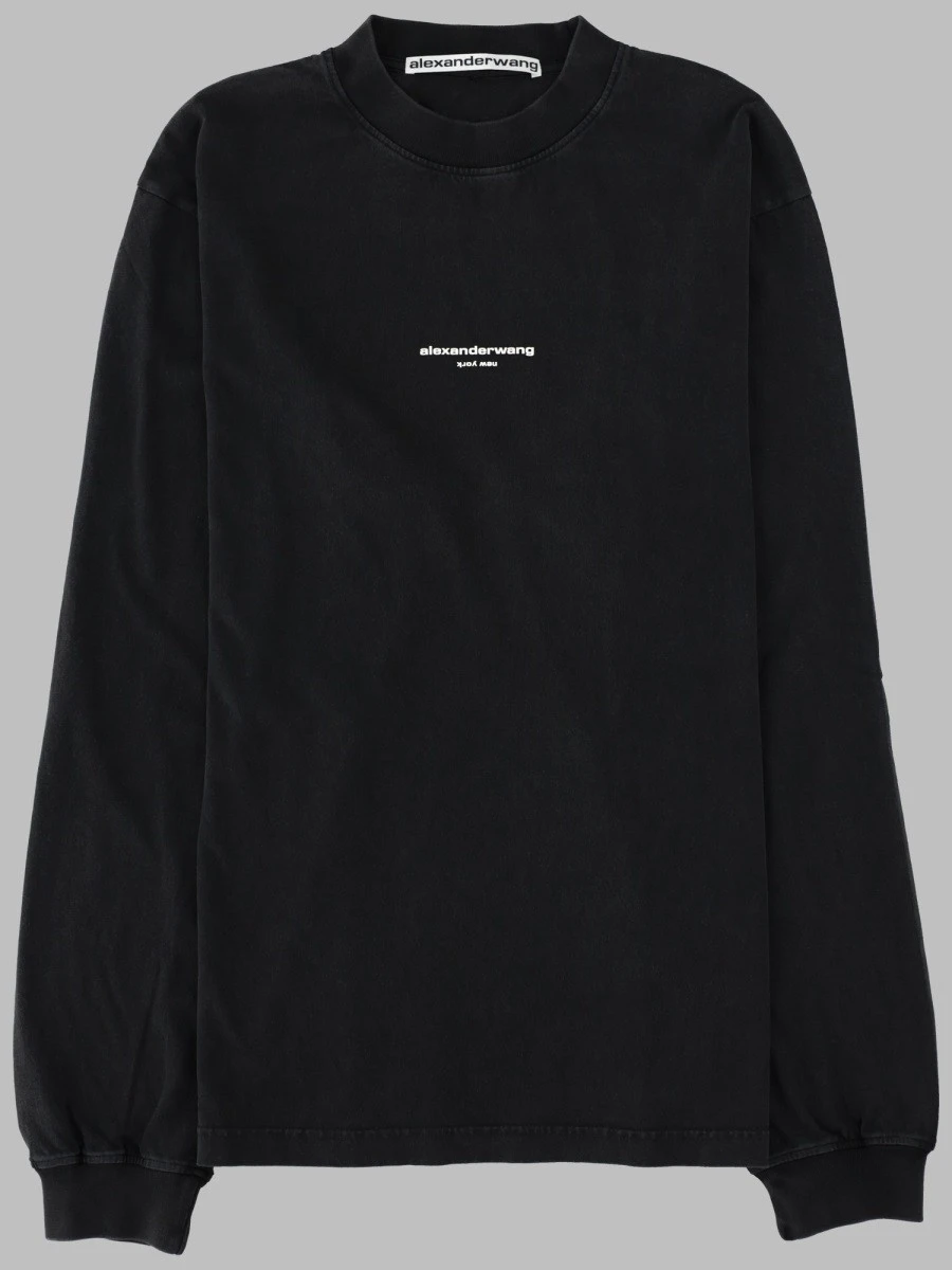 T-SHIRT A MANICA LUNGA CON LOGO.webp