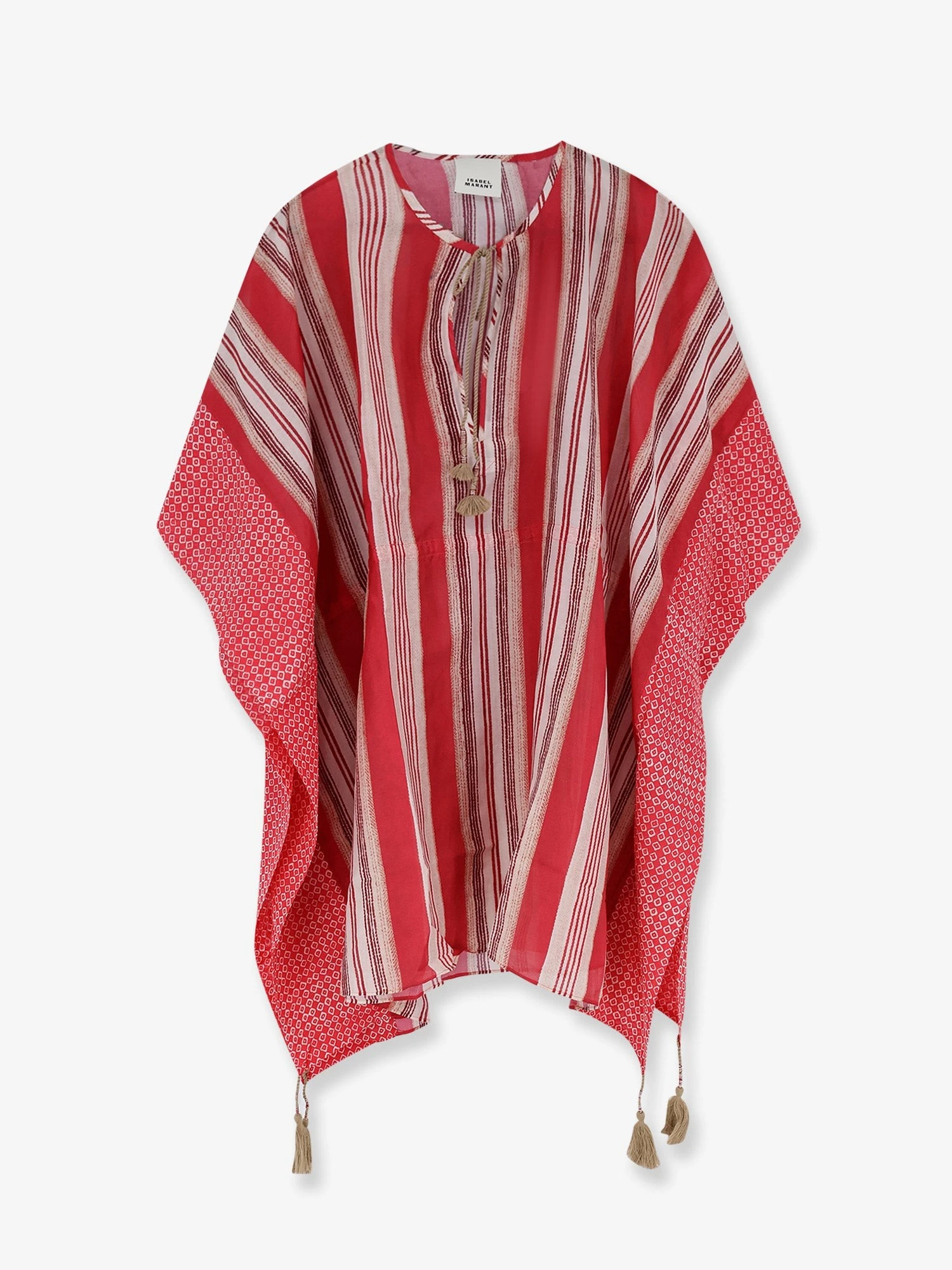 Loreliz cotton and silk beach robe dress.webp