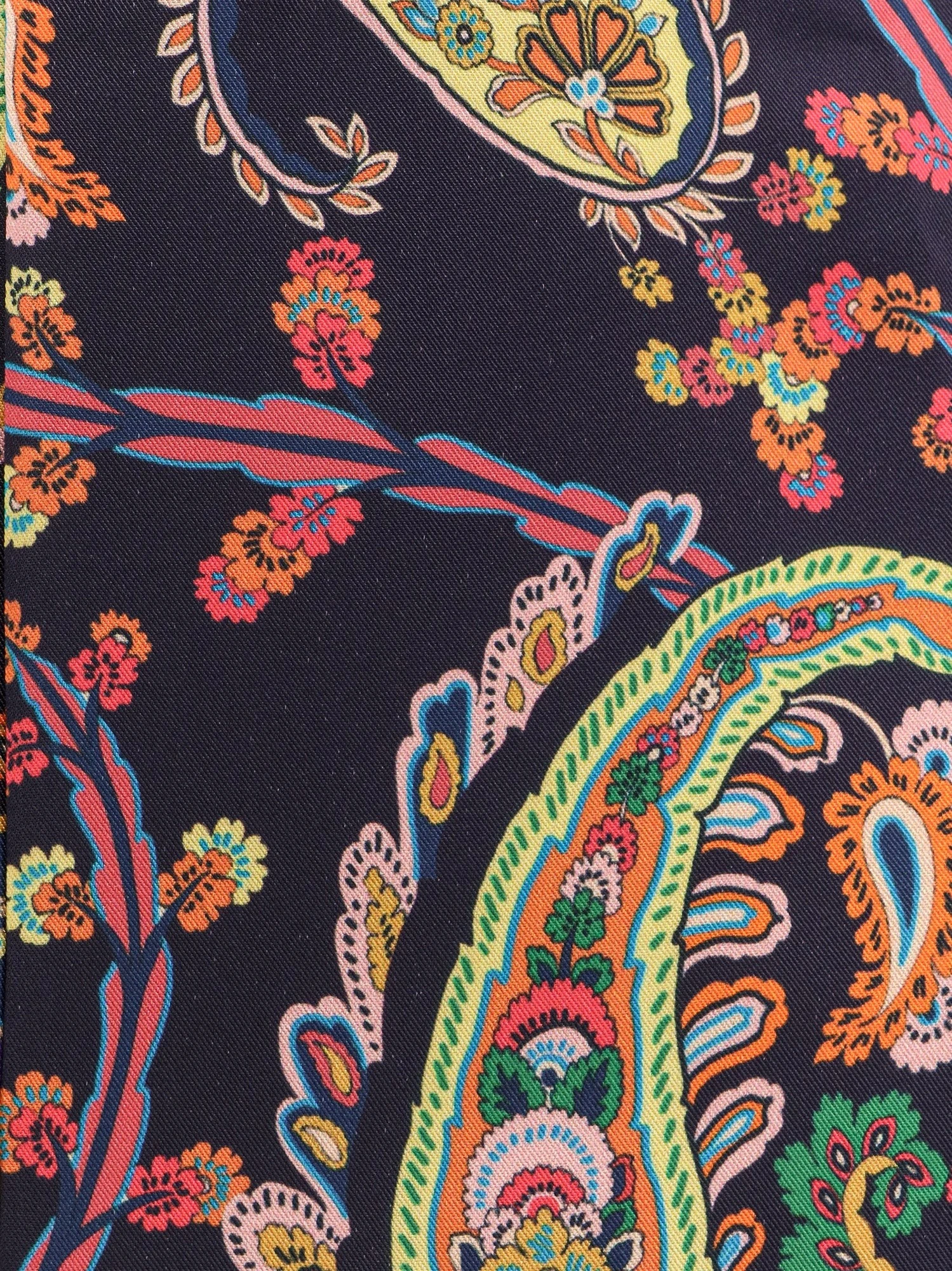 Multicolor fabric trousers.webp