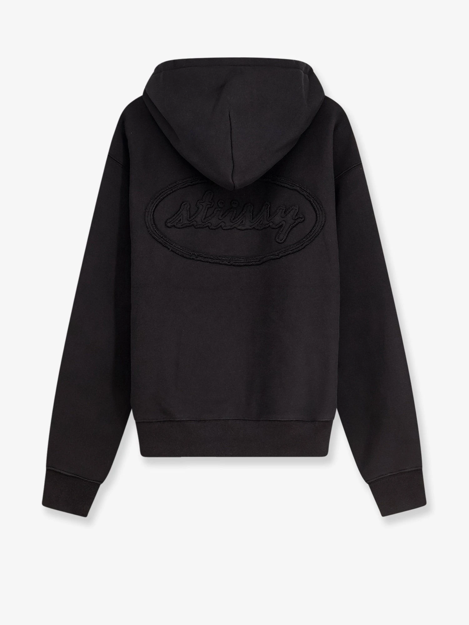 Cursive Applique sweatshirt with zip.webp