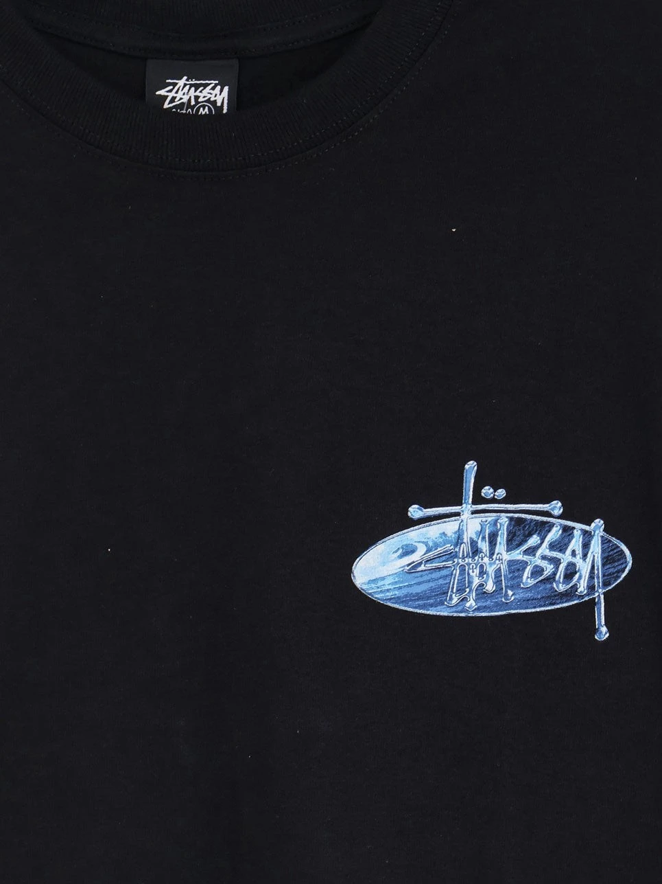 Wave Oval cotton t-shirt.webp