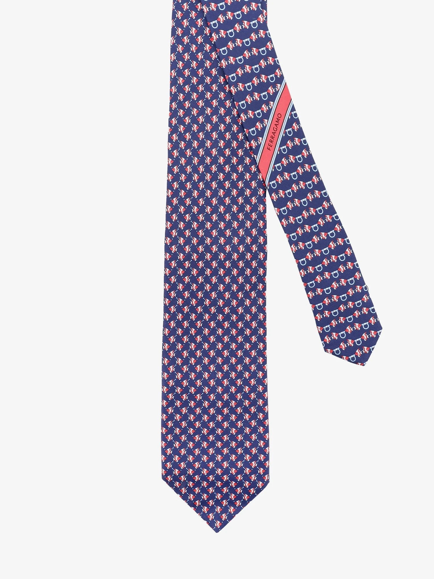 Cyrus silk tie with Shark print.webp