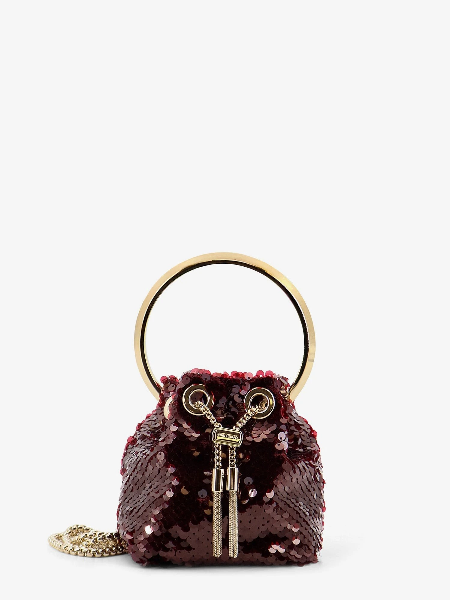 Micro BonBon crossbody bag with all-over sequins.webp