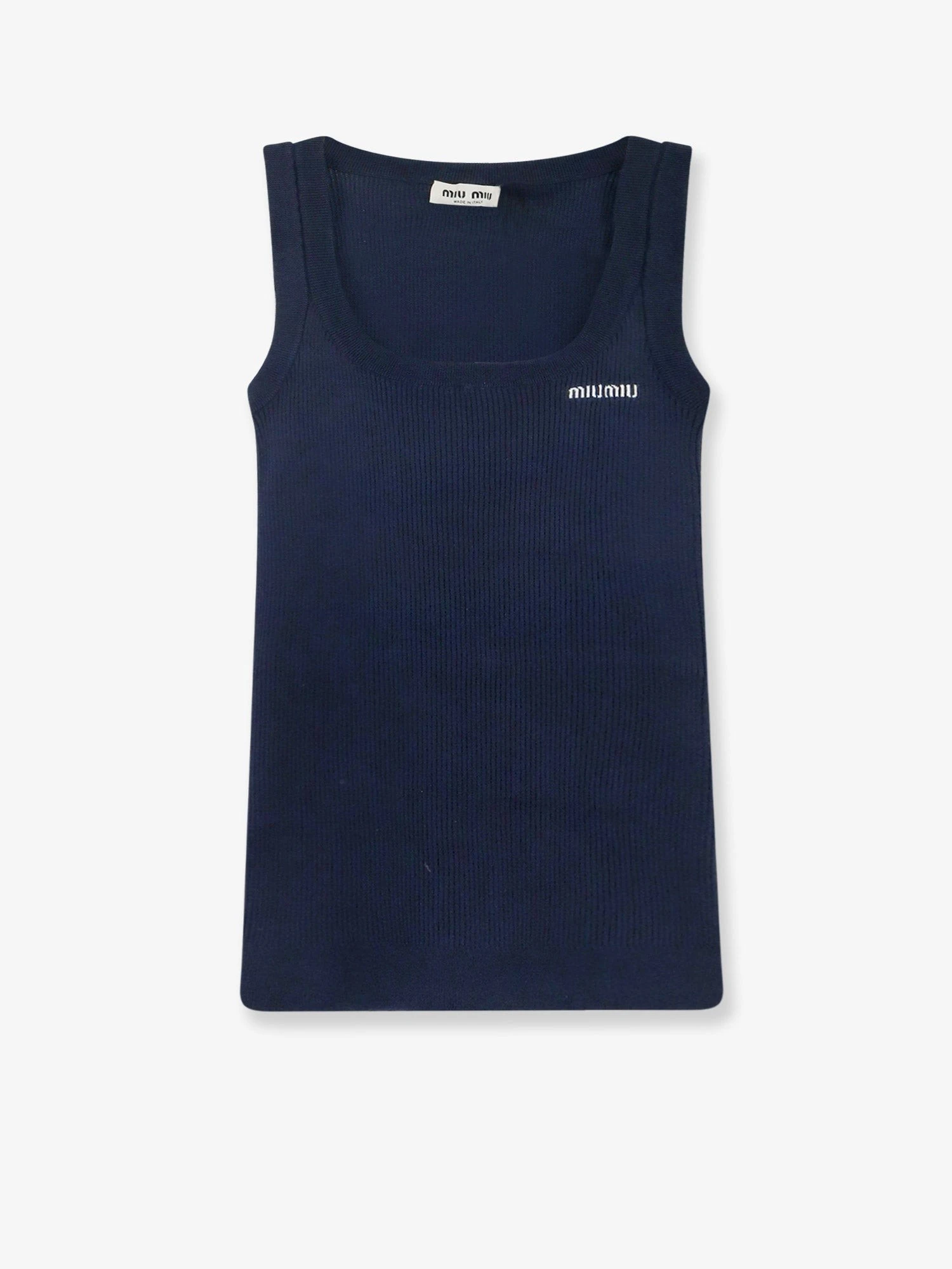 Ribbed cotton tank top.webp
