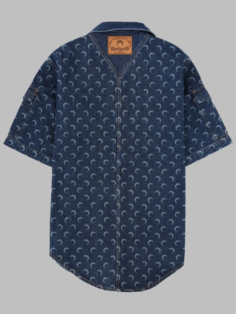 CAMICIA IN DENIM CON STAMPA ALL OVER.webp