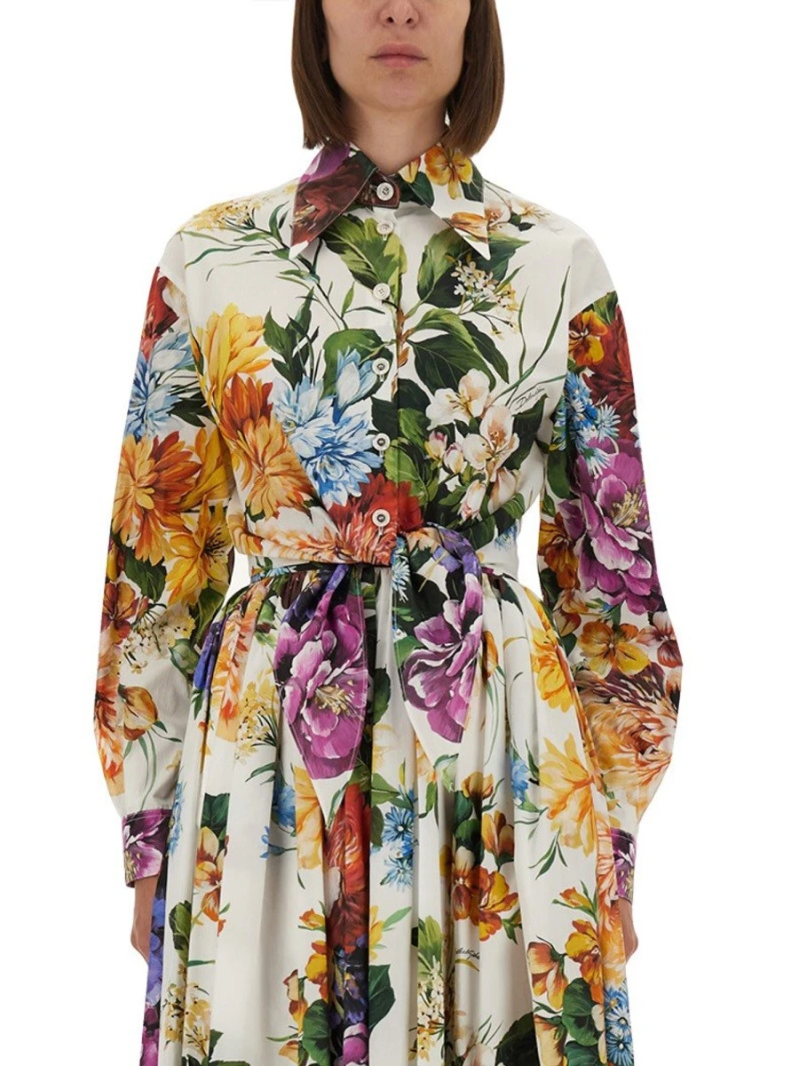 FLOWER BOUQUET PRINT POPLIN SHIRT.webp