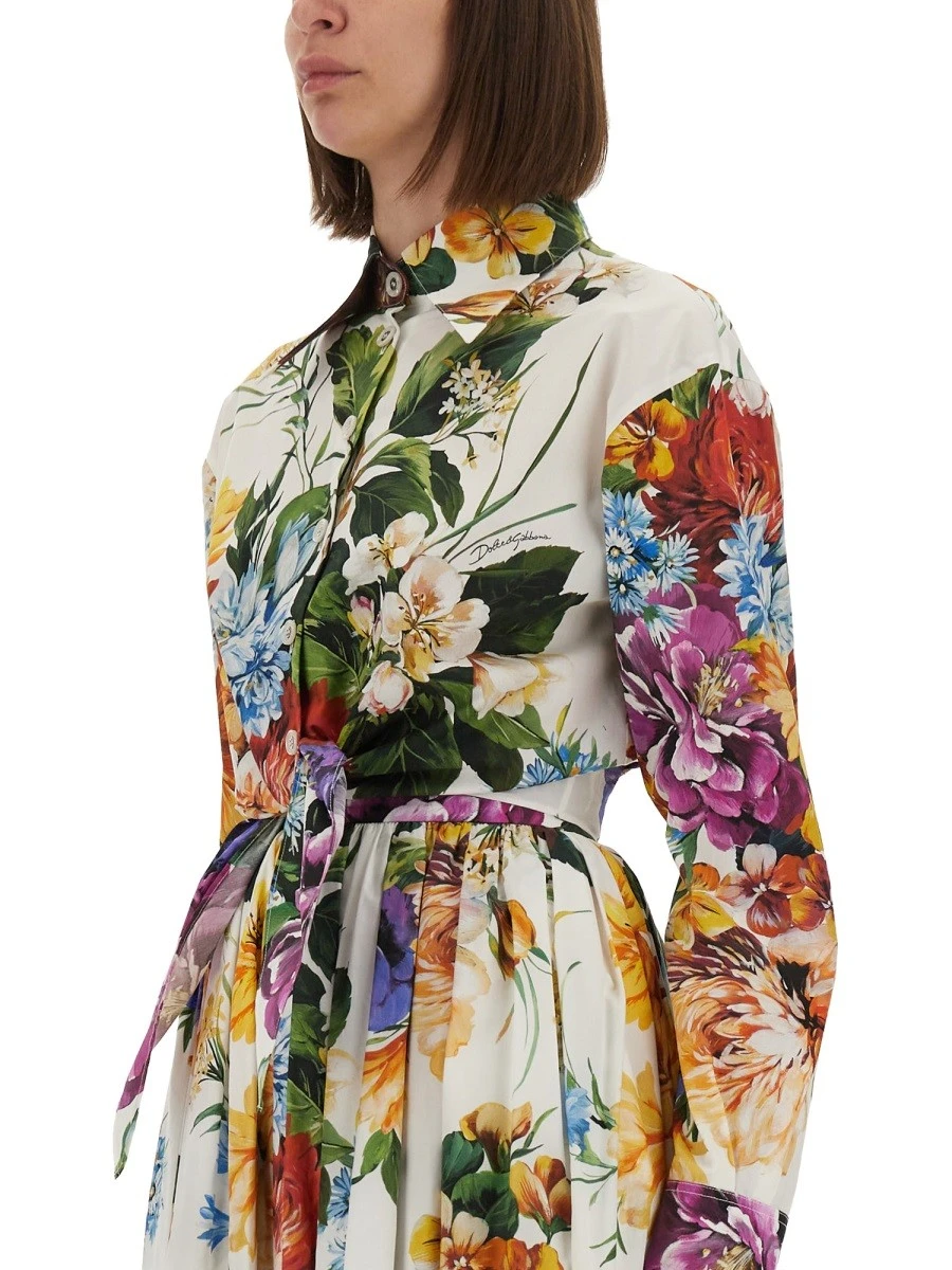 FLOWER BOUQUET PRINT POPLIN SHIRT.webp