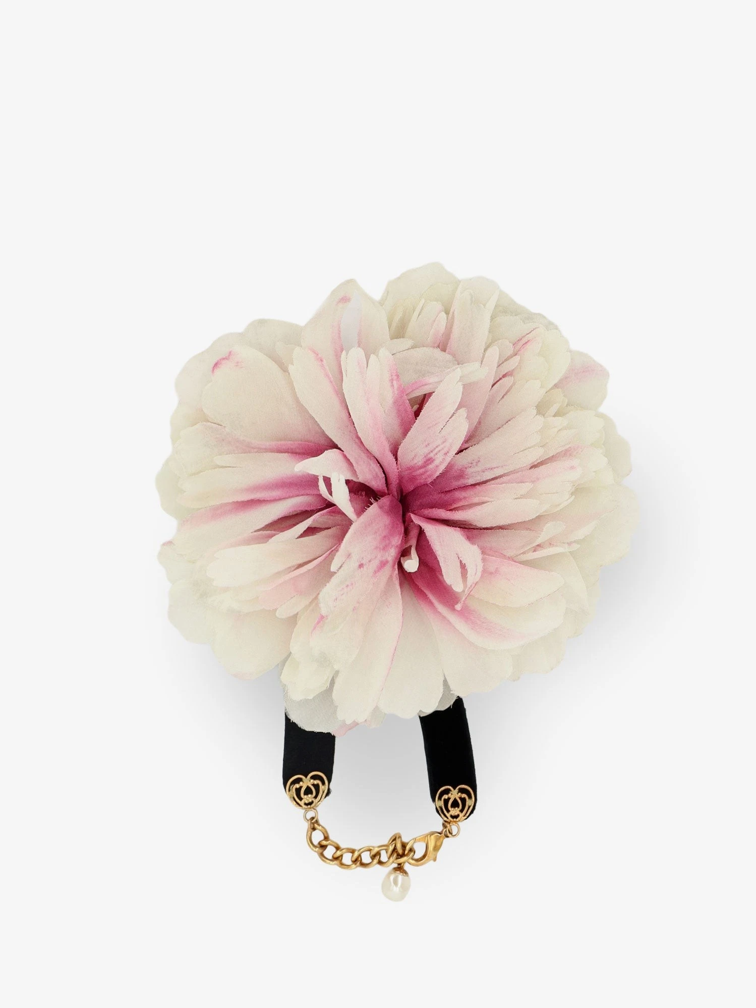 Bracelet with oversized flower detail.webp