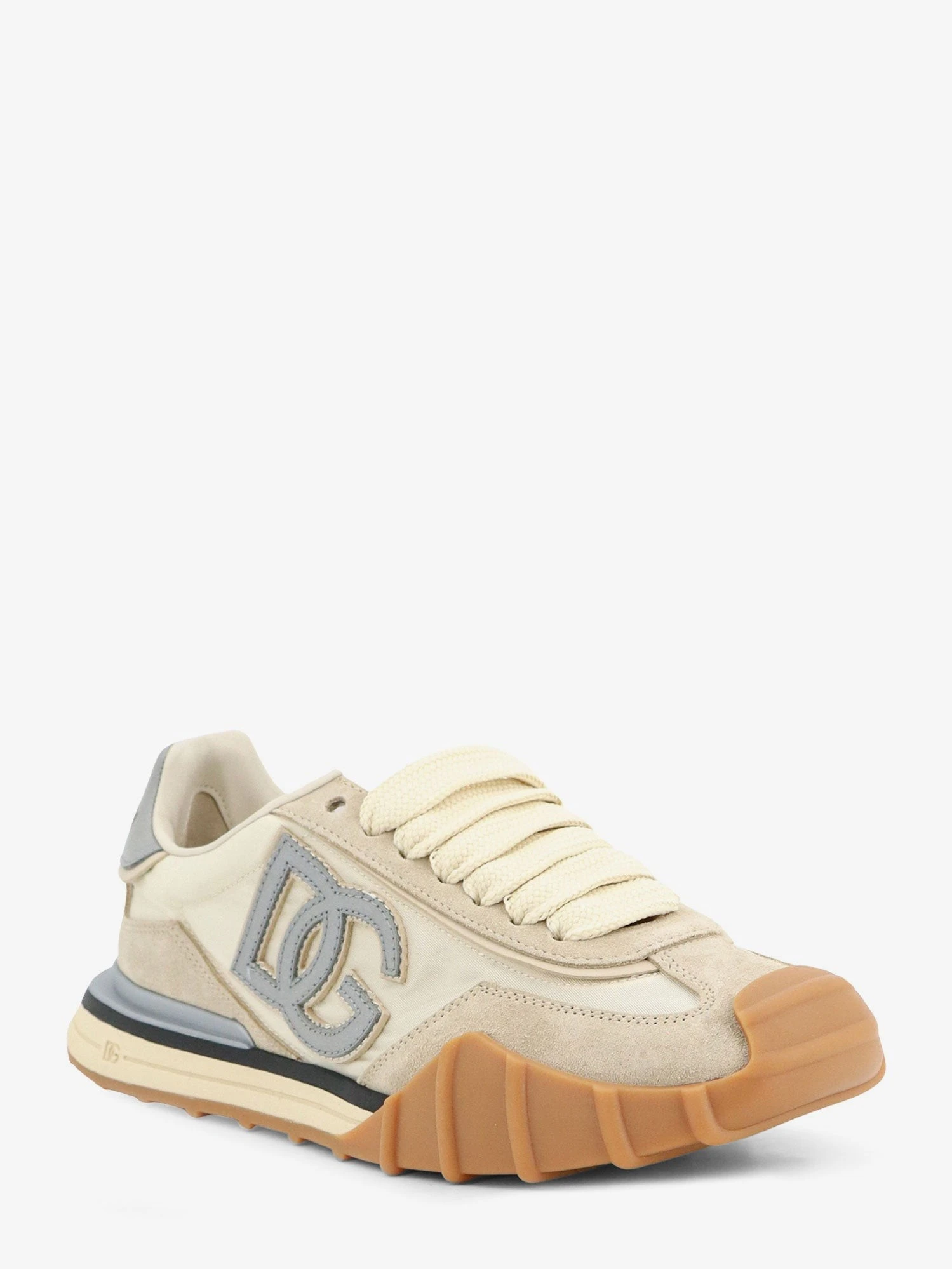 Nylon and suede sneakers with DG logo on the side.webp
