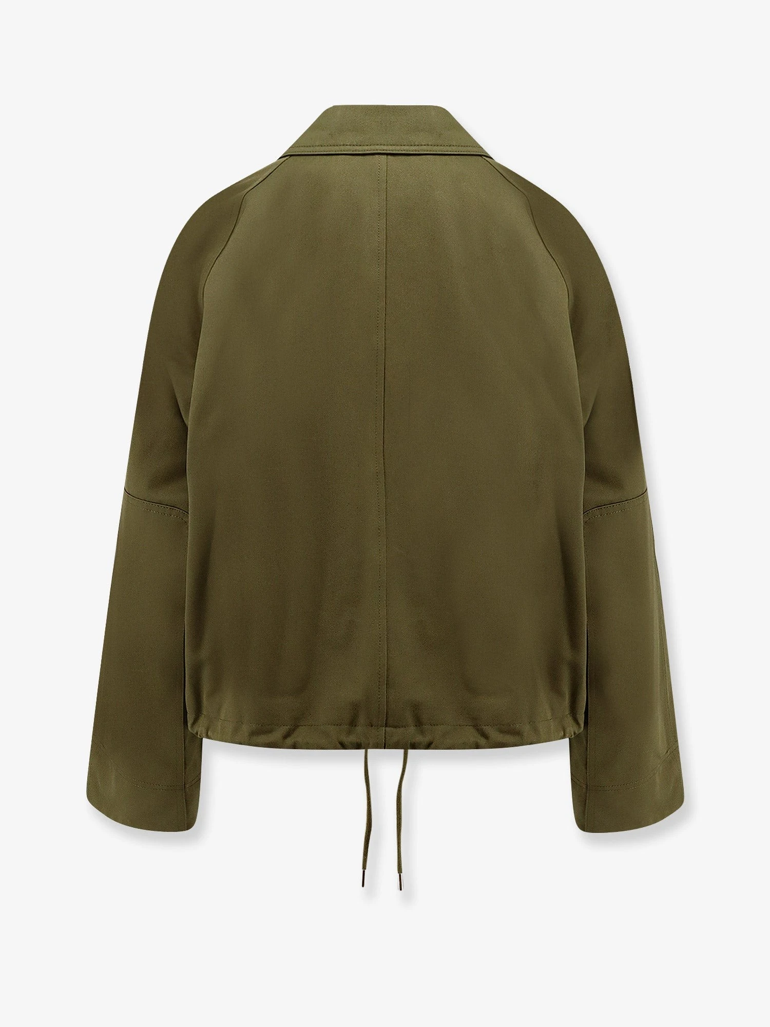 Cotton jacket with Logo embroidery.webp