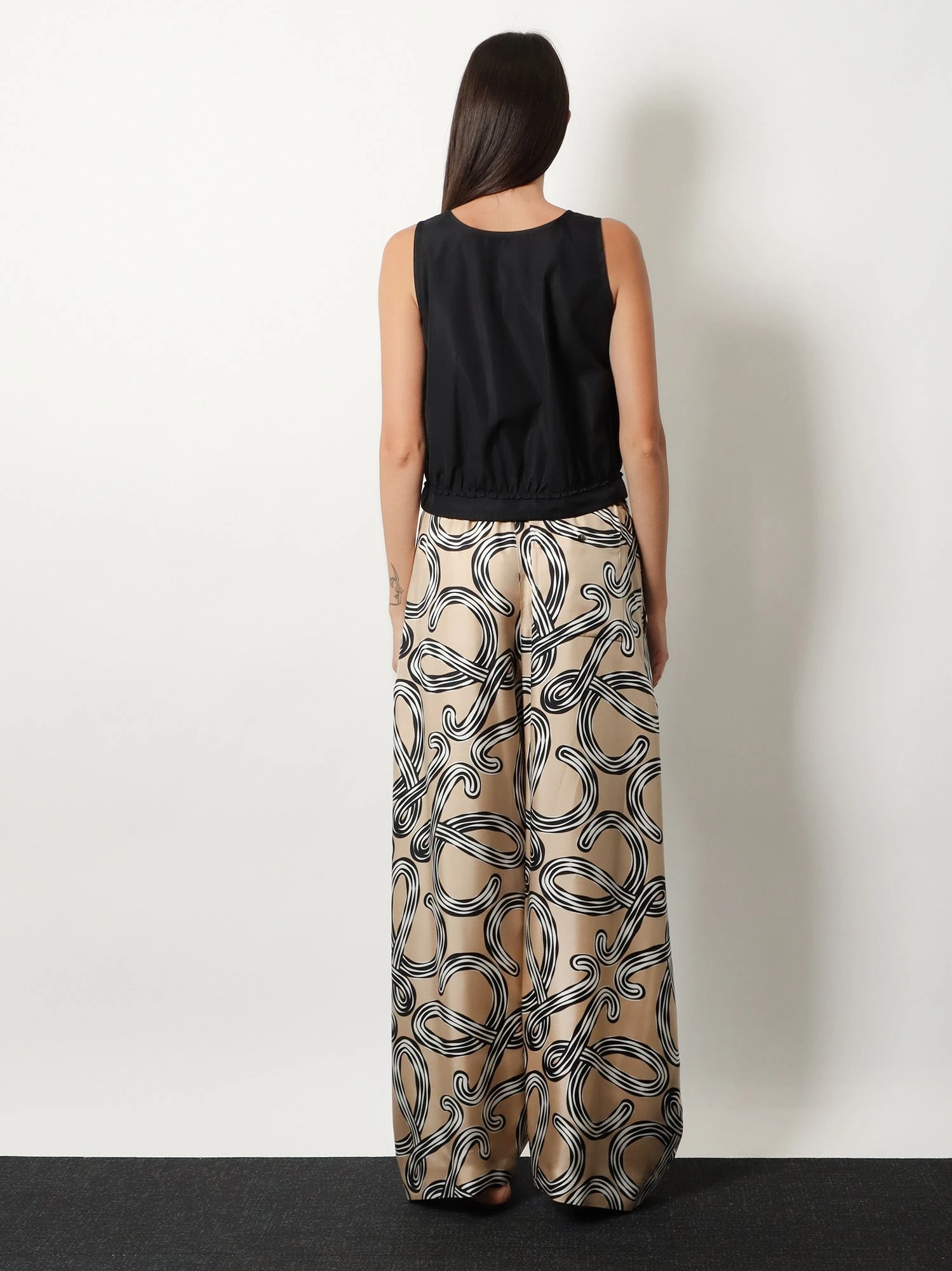 Paula's Ibiza - Printed silk trousers.webp