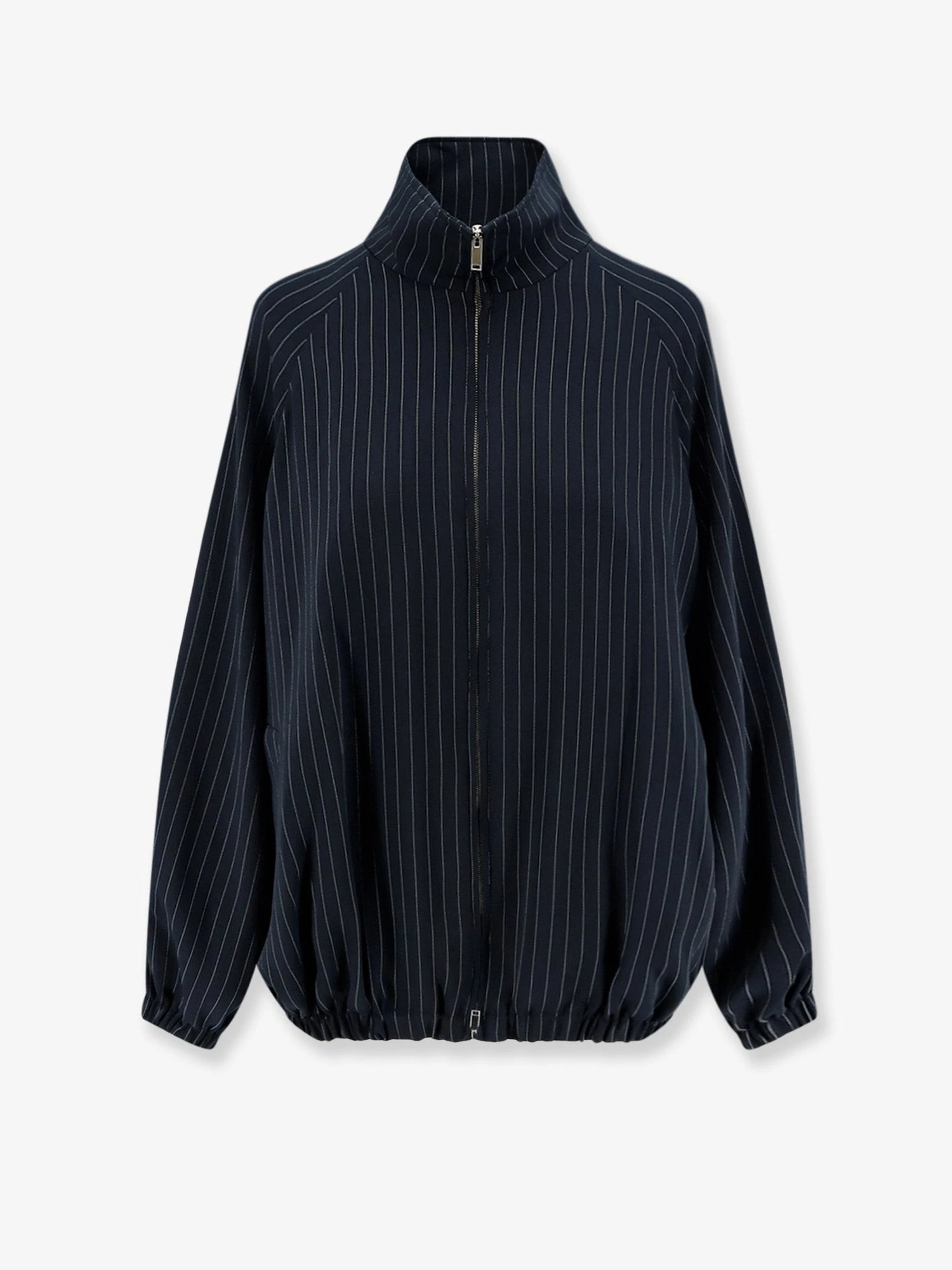 Baxter pinstripe recycled material jacket.webp