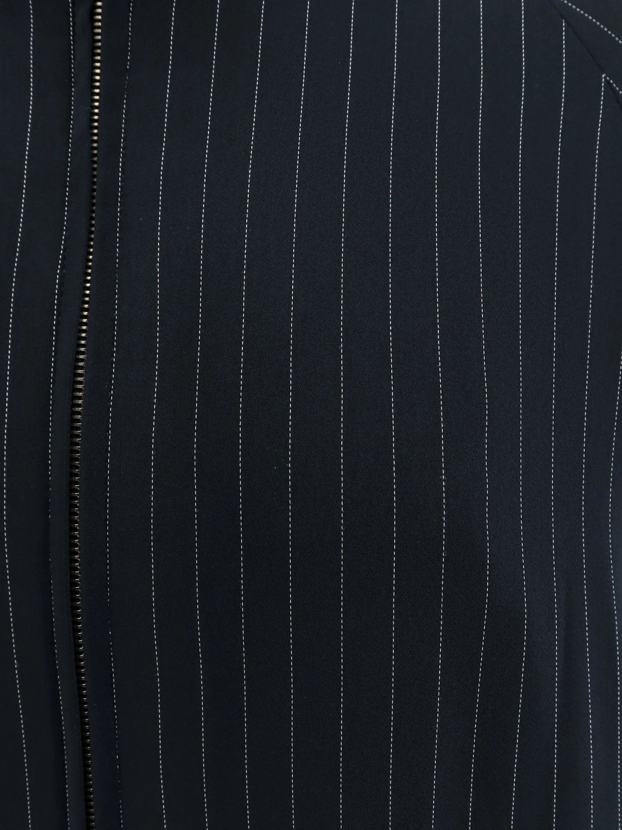 Baxter pinstripe recycled material jacket.webp