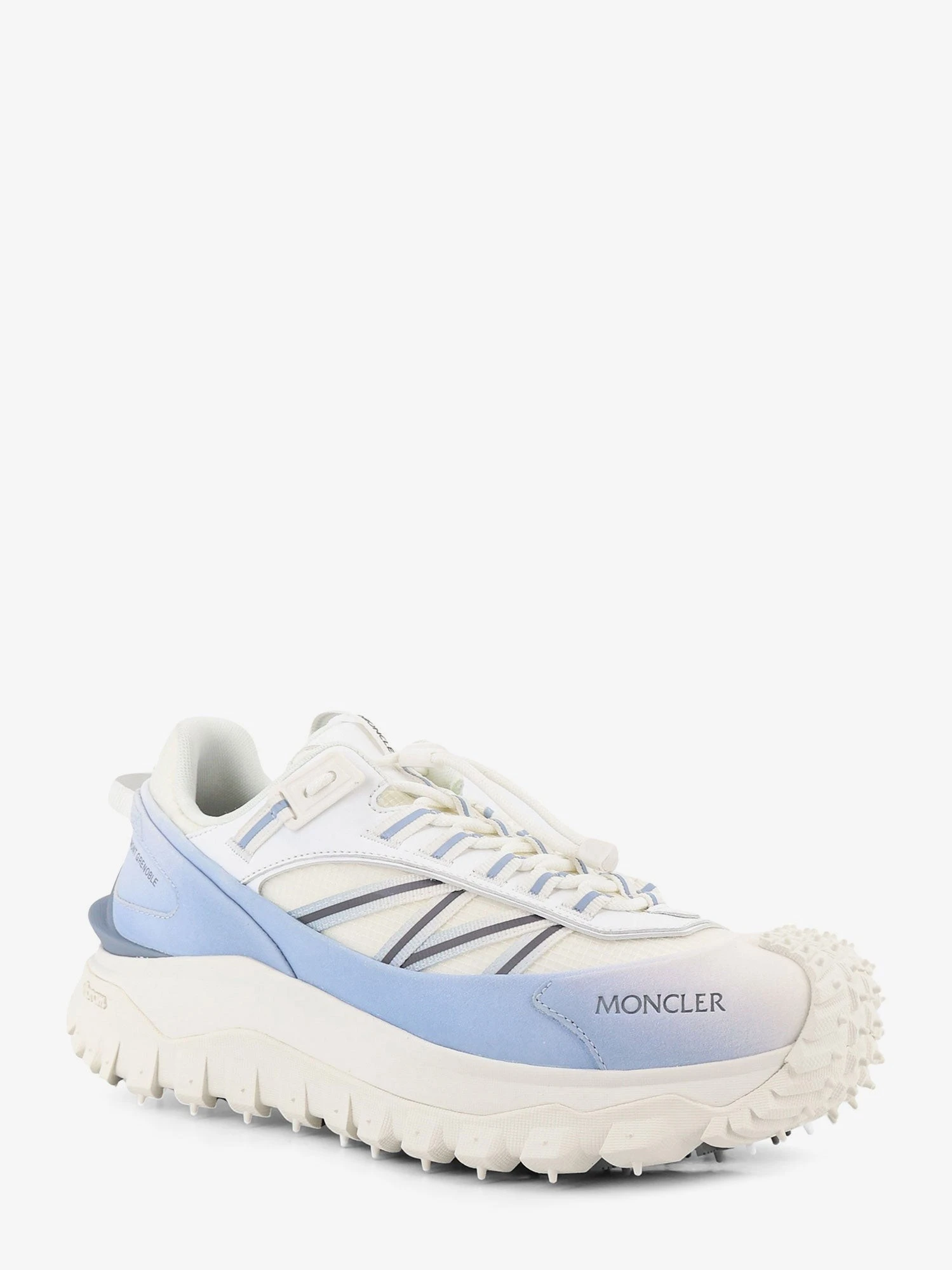 Trailgrip sneakers in technical fabric and mesh with side lettering logo.webp