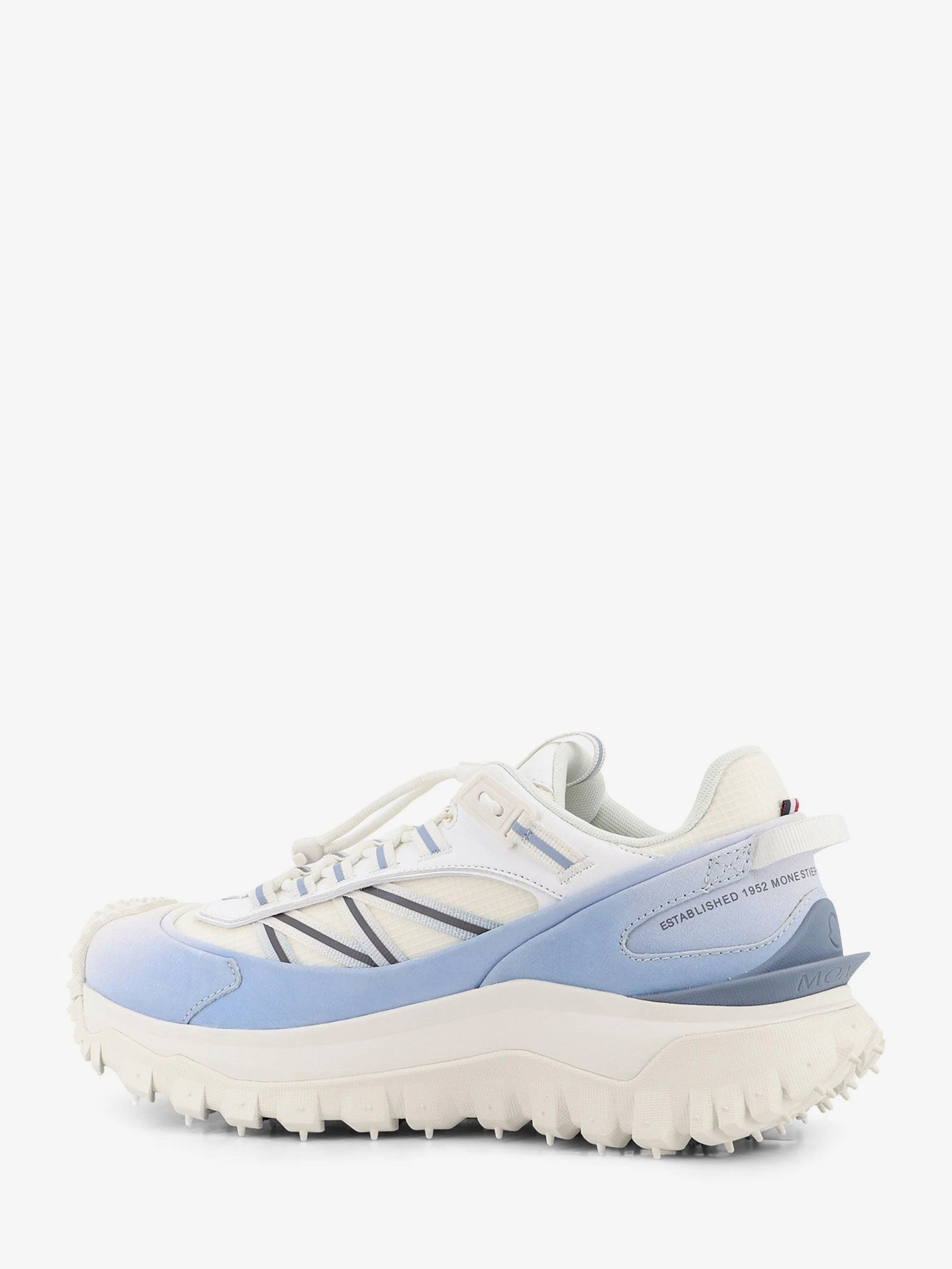 Trailgrip sneakers in technical fabric and mesh with side lettering logo.webp