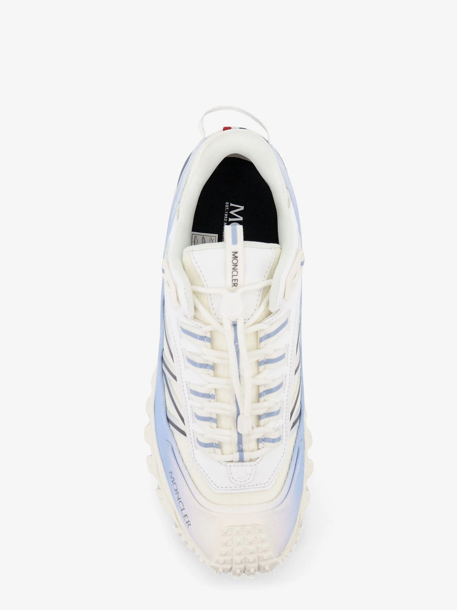 Trailgrip sneakers in technical fabric and mesh with side lettering logo.webp