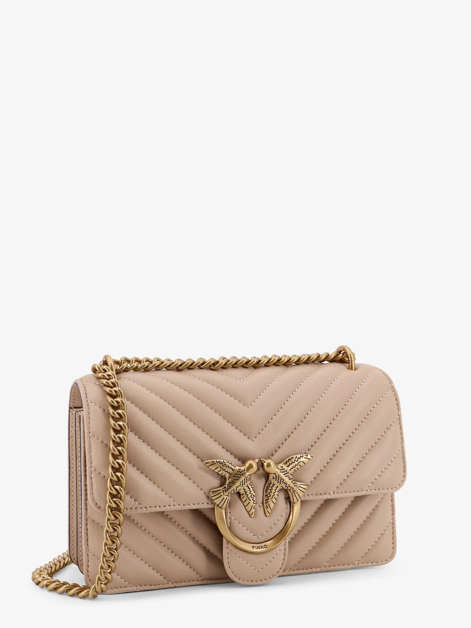 Love One Mini quilted leather shoulder bag.webp