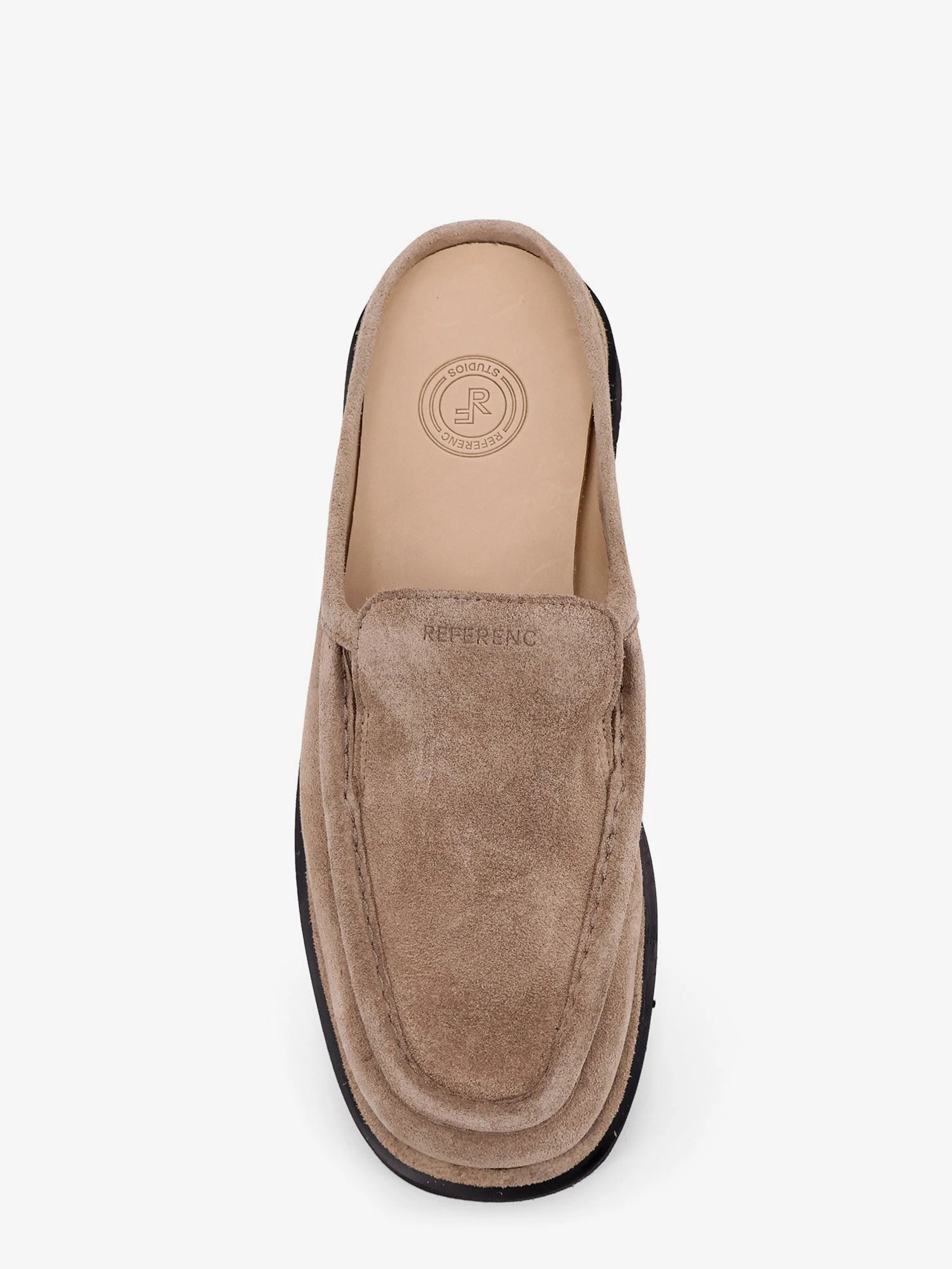 The Canoa Resort suede sabot.webp