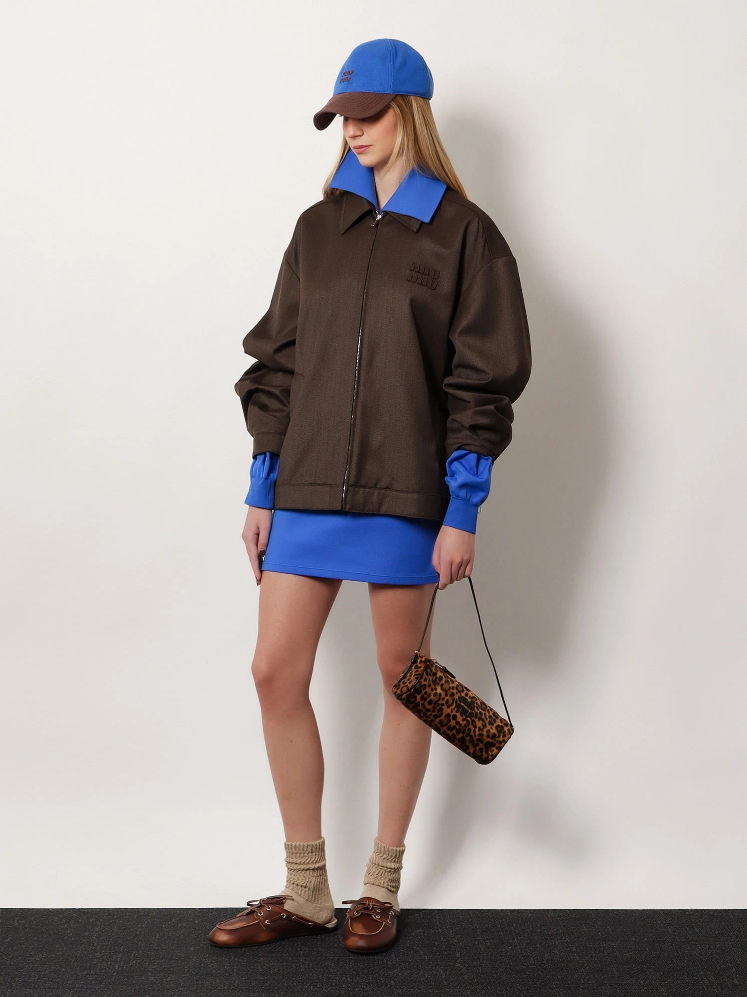 Virgin wool jacket with Logo detail.webp