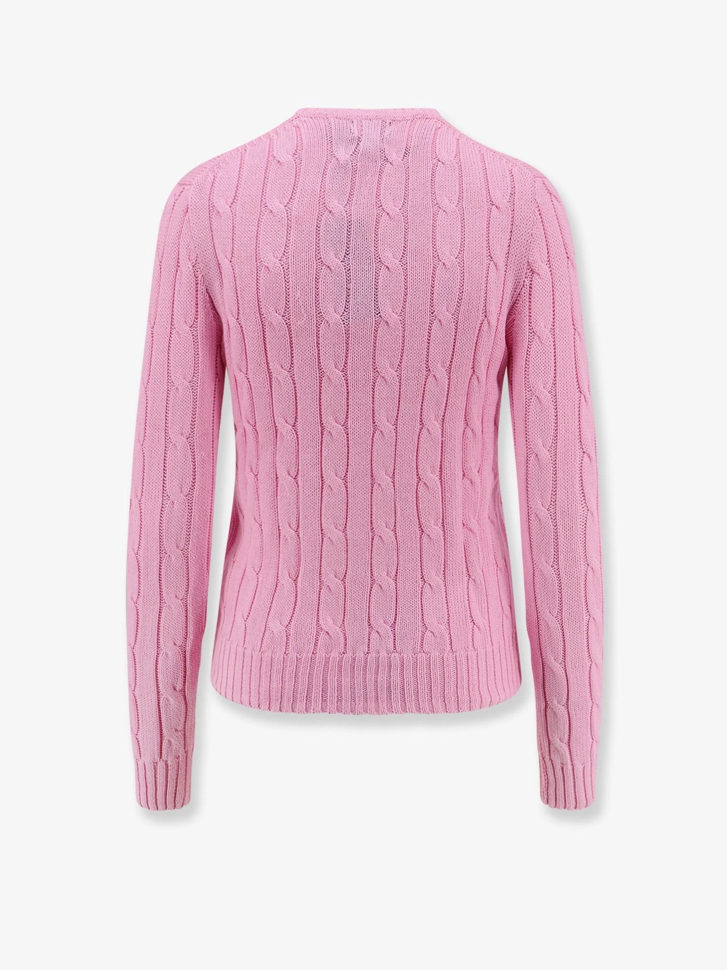 Cotton sweater with embroidered logo on the front.webp