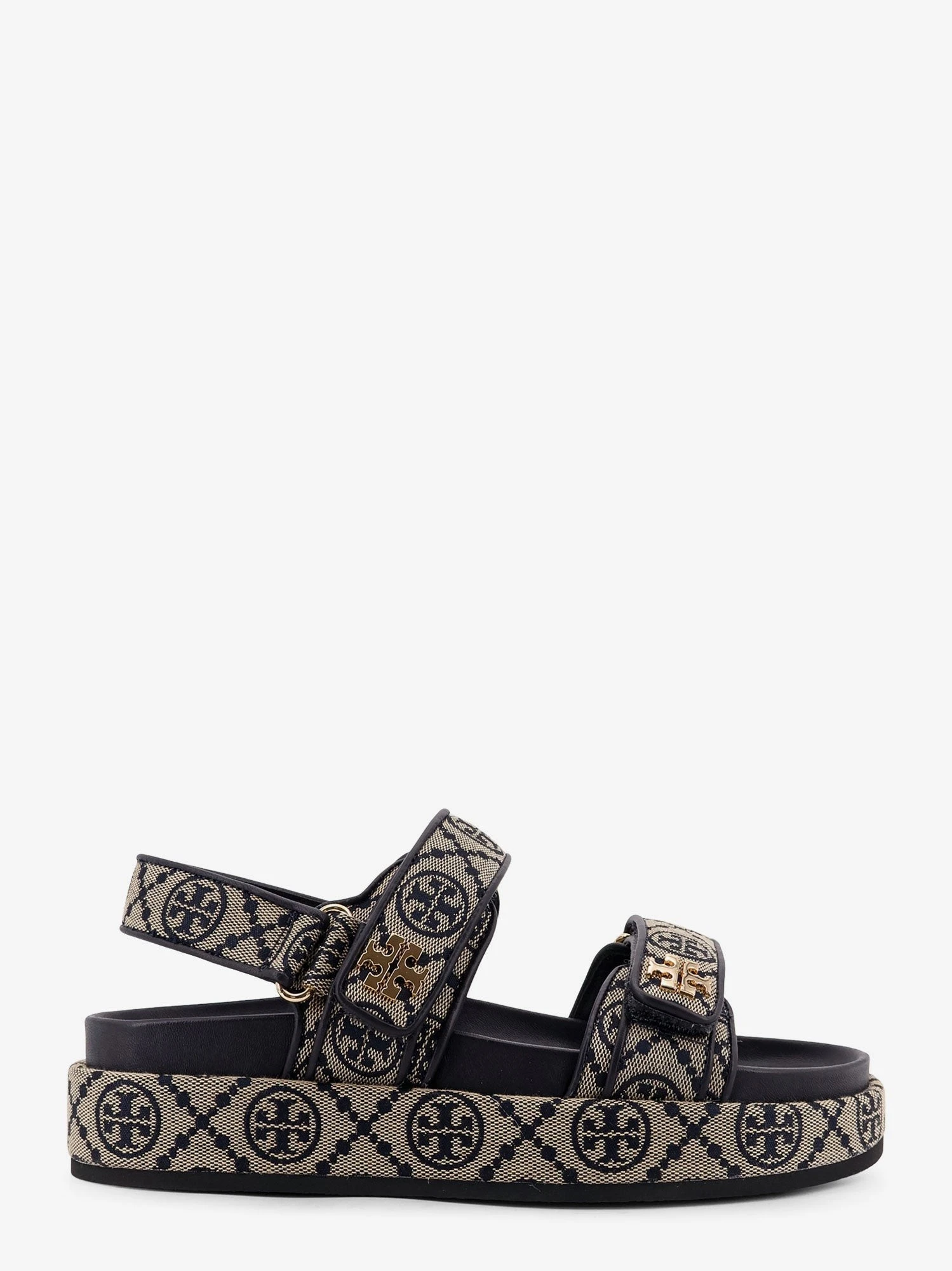 T Monogram Kira jacquard fabric sandals.webp