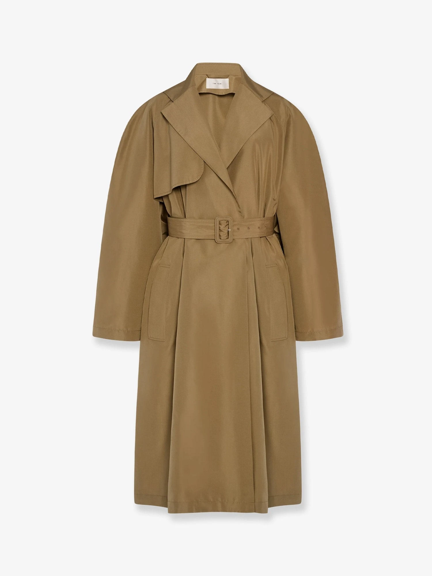 Amapola ultrafine silk trench coat.webp