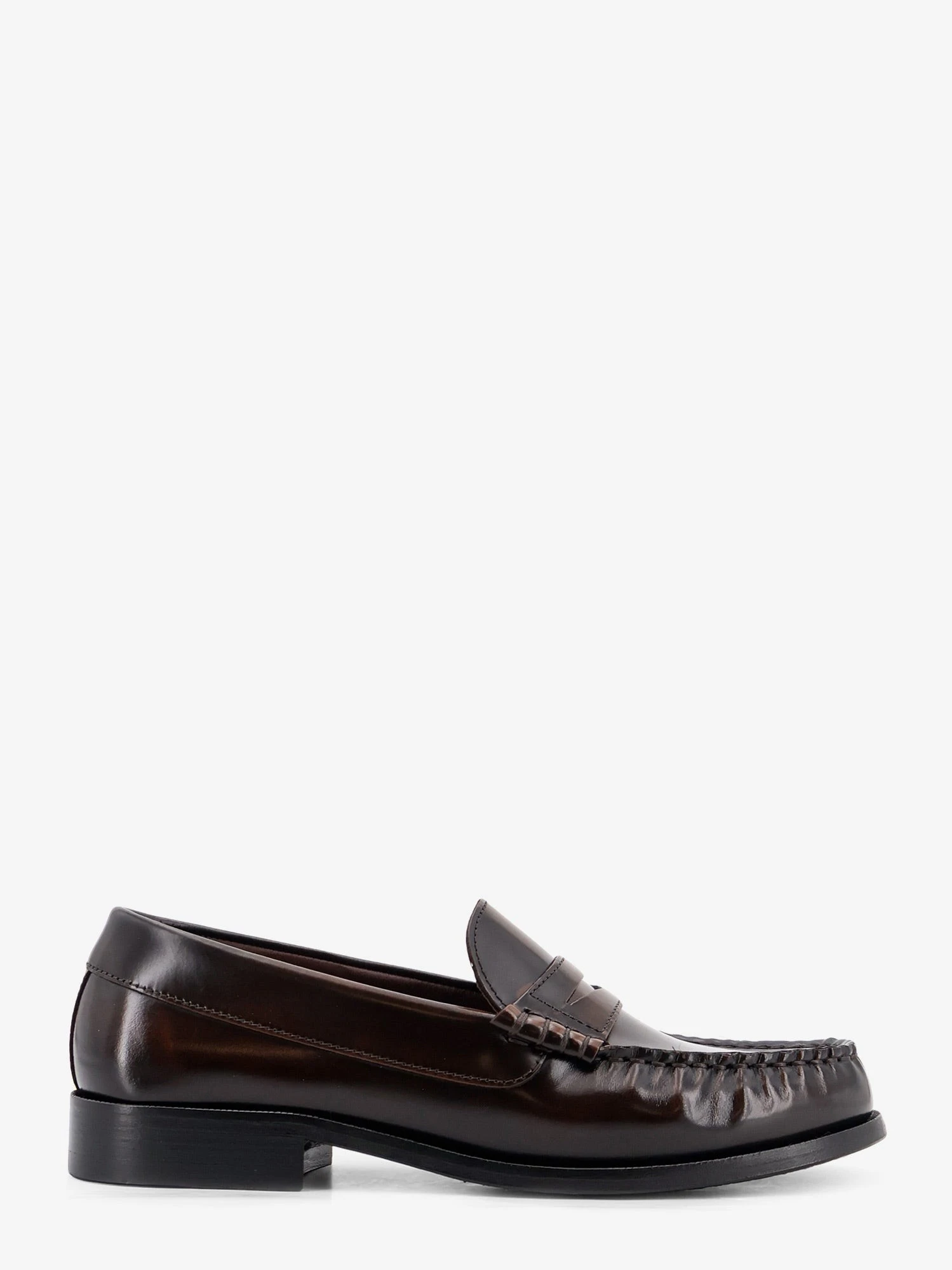 Leather Rivet loafers.webp