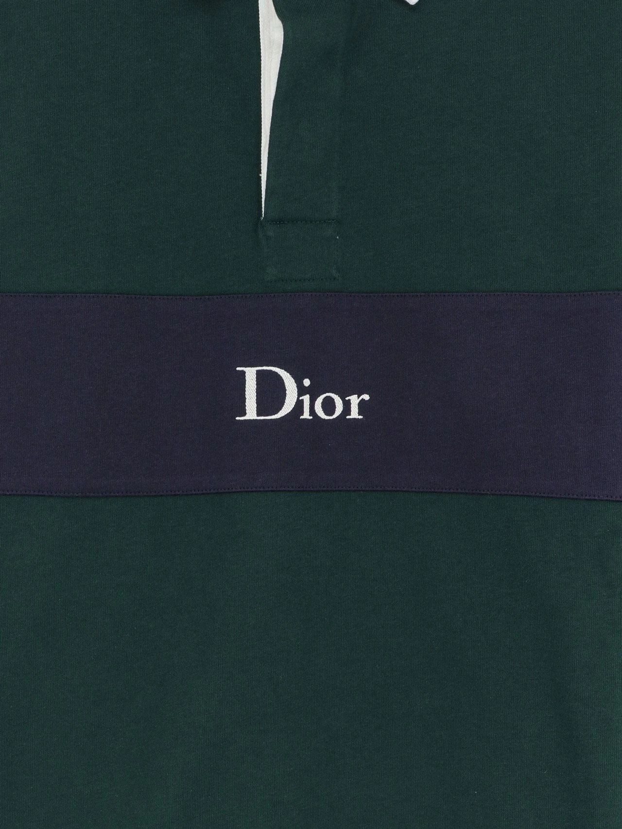 Cotton Polo Rugby with Dior embroidery.webp
