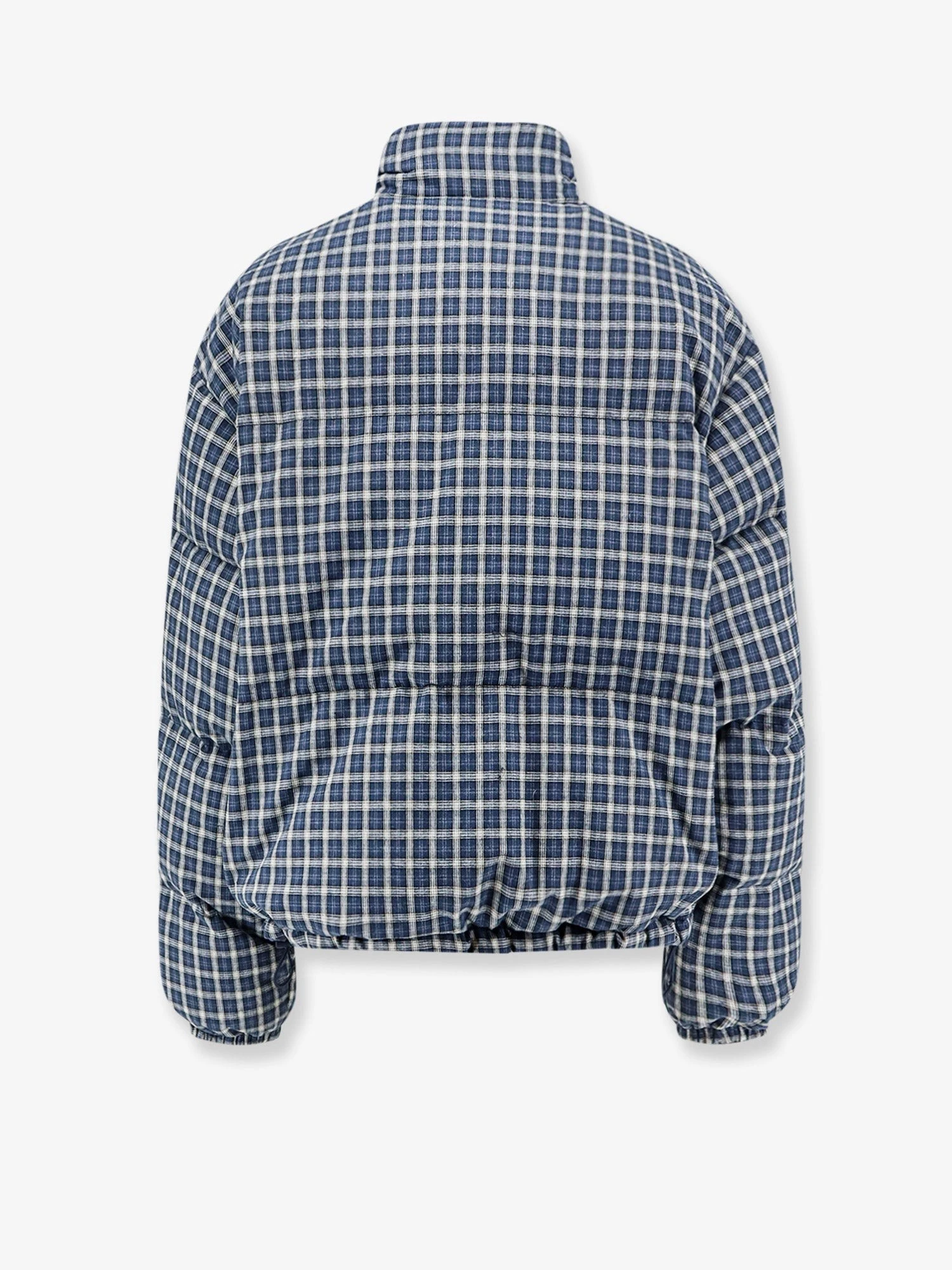 Reversible madras flannel down jacket.webp