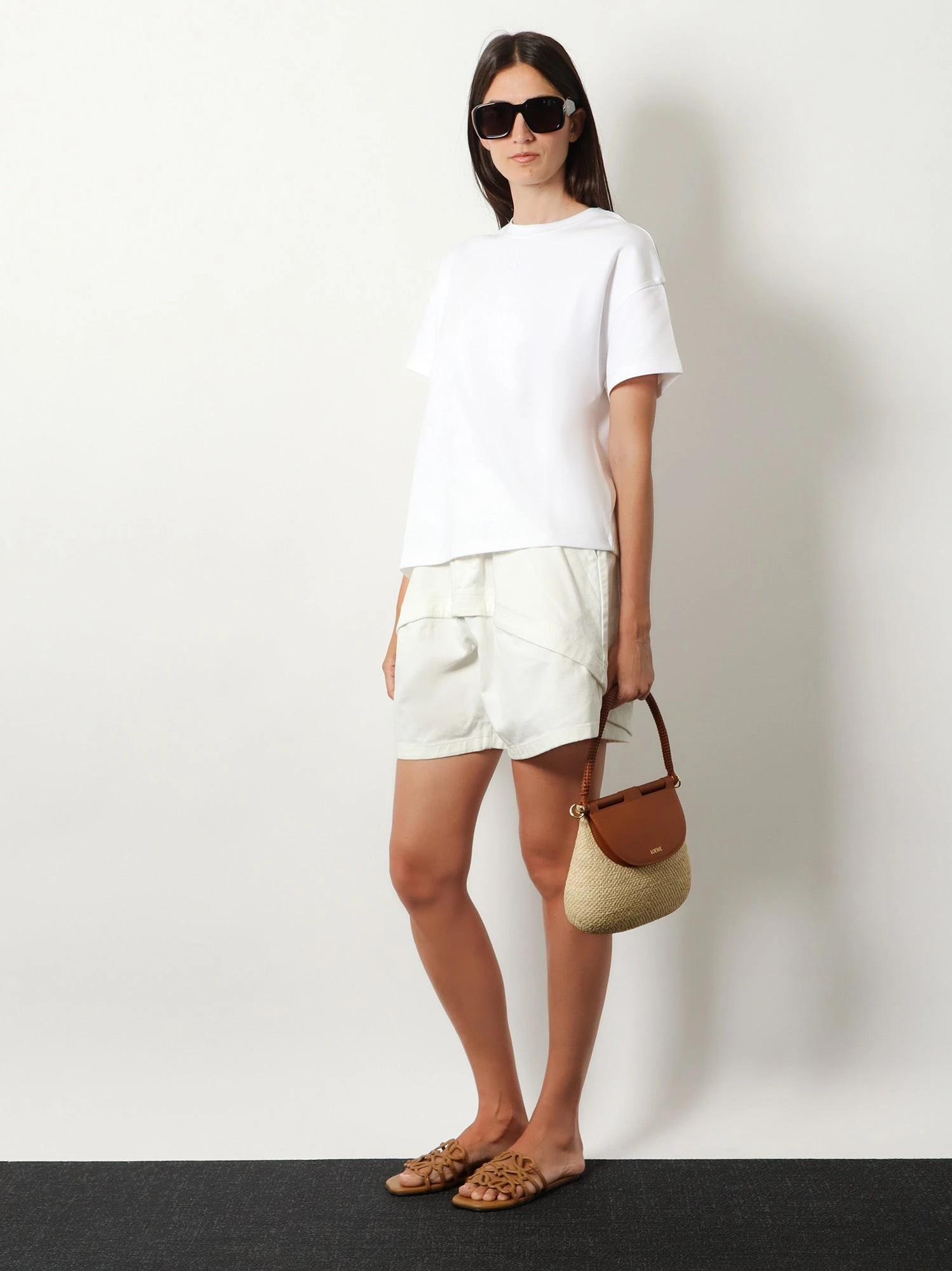 Paula's Ibiza Raffia and Leather Pescador crossbody bag.webp