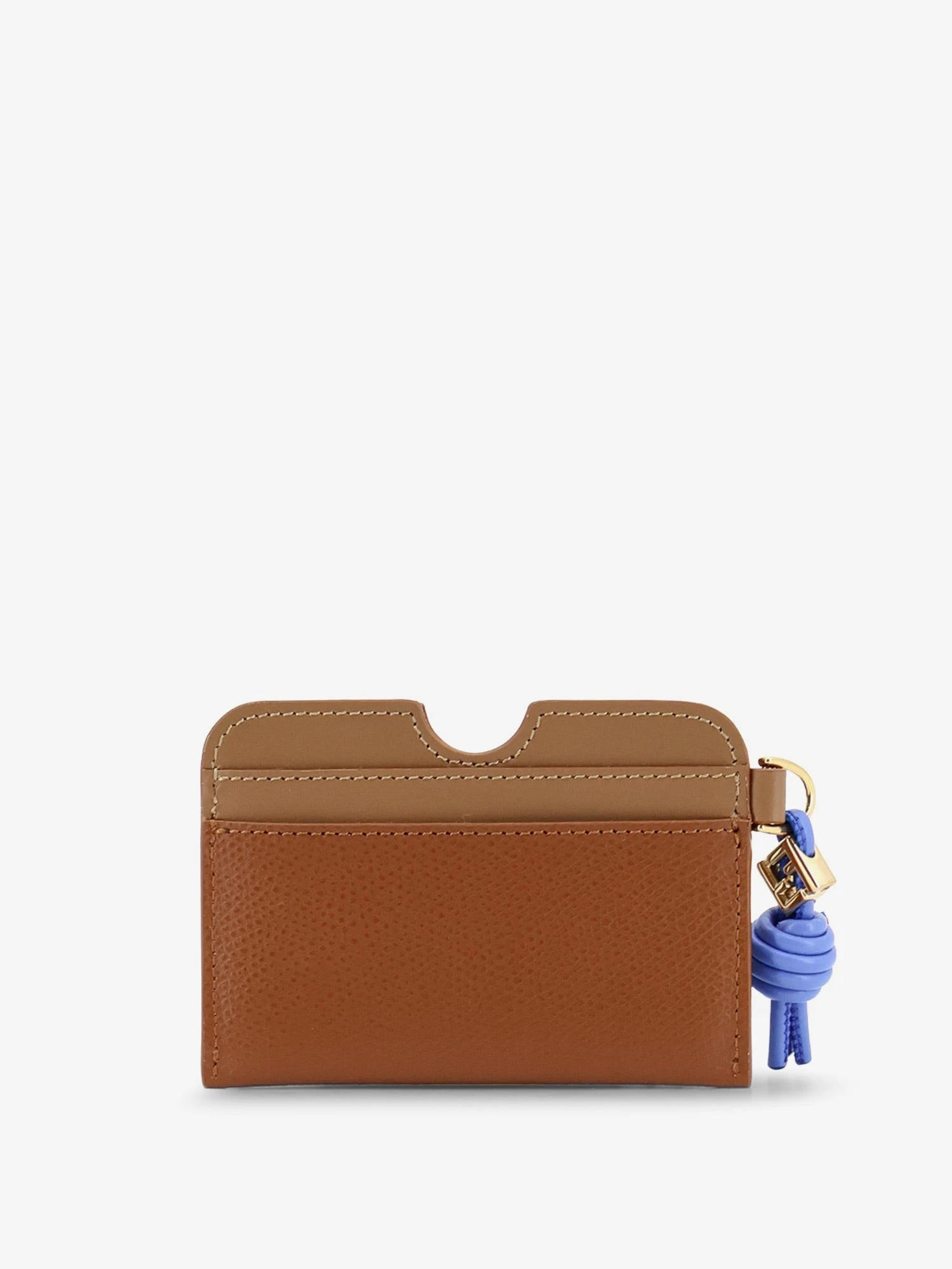 FF Diamonds Leather Card Holder.webp