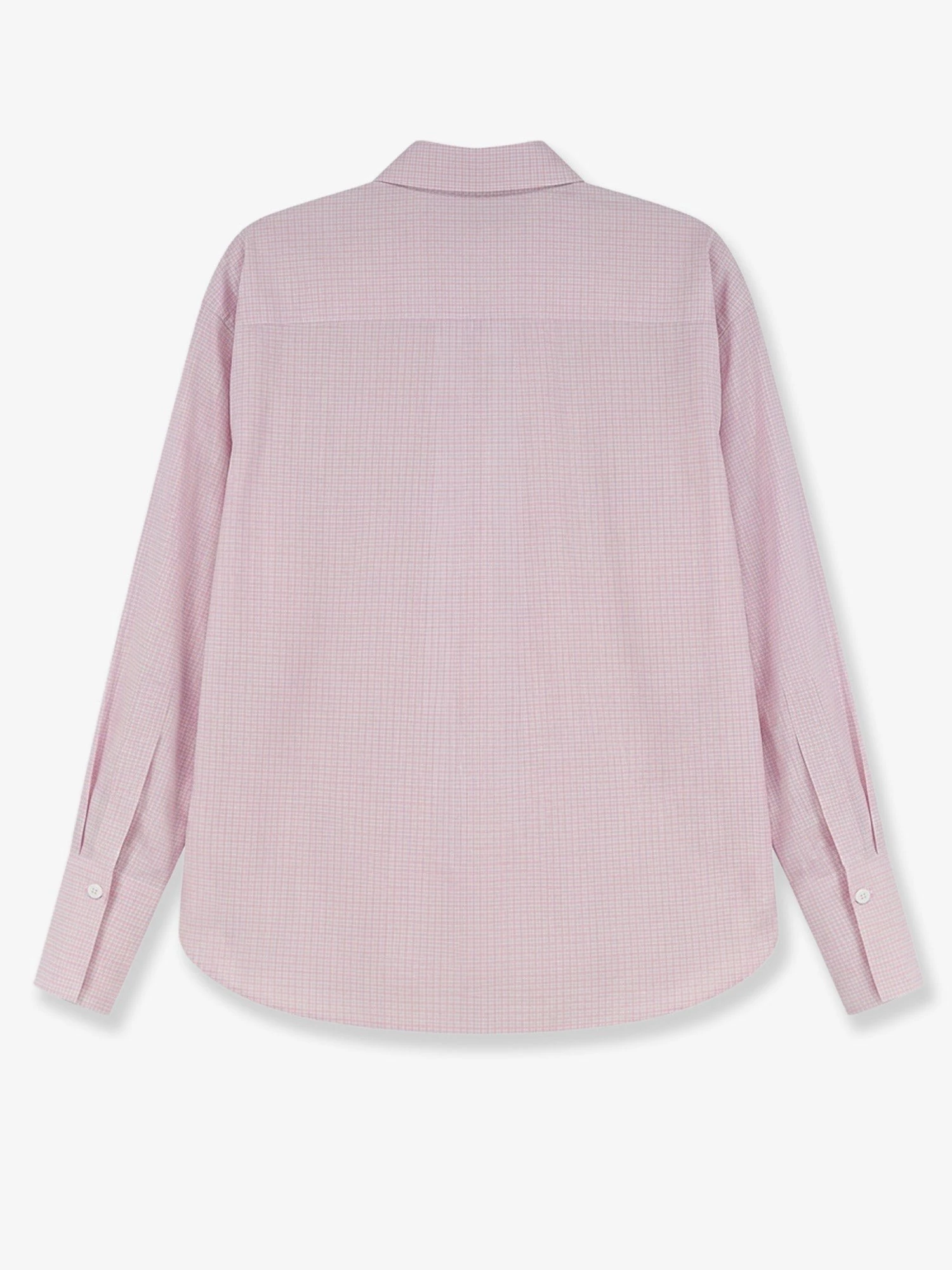 Cotton shirt with front embroidered logo.webp