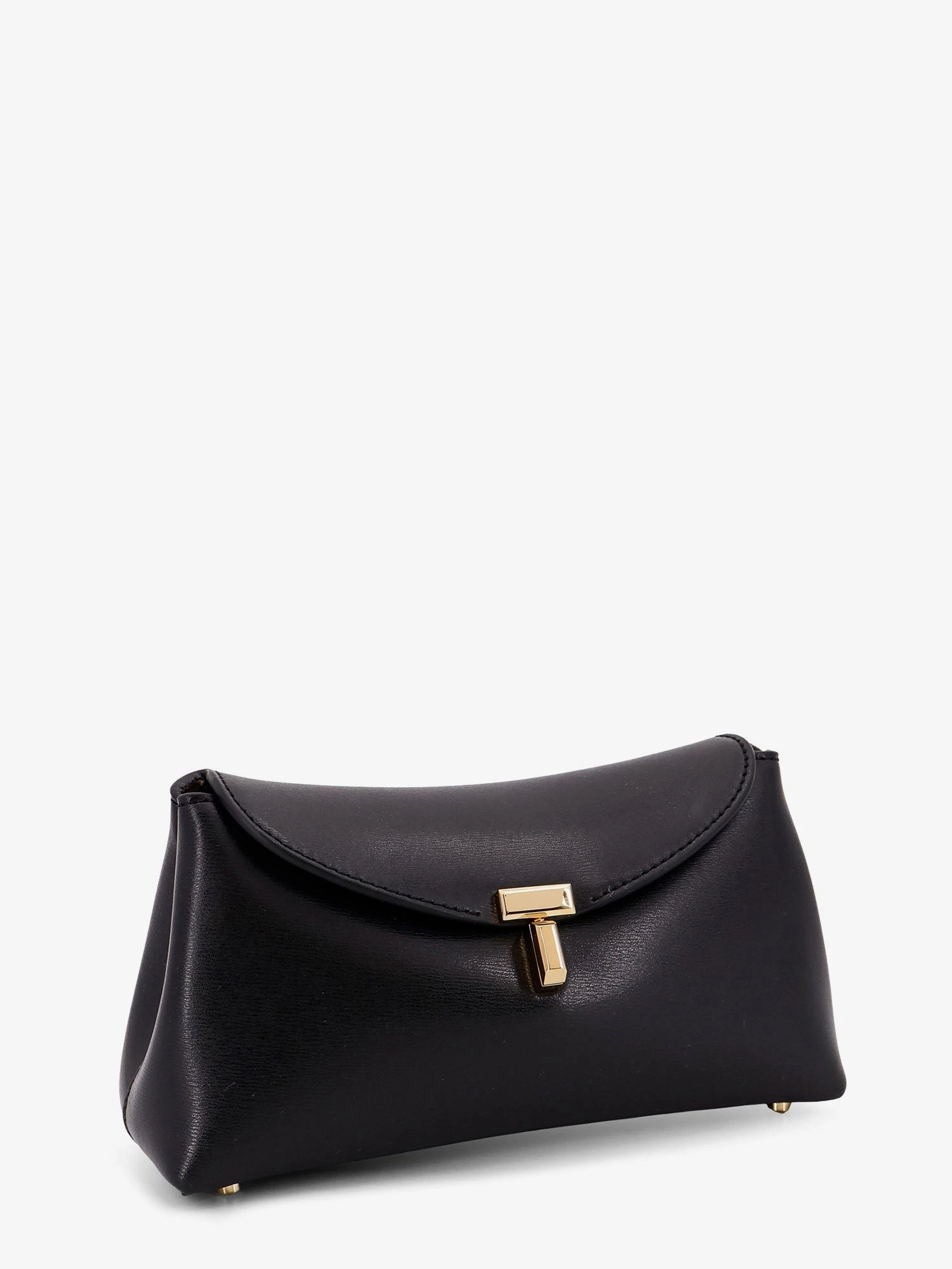 Mini T-Lock leather clutch.webp