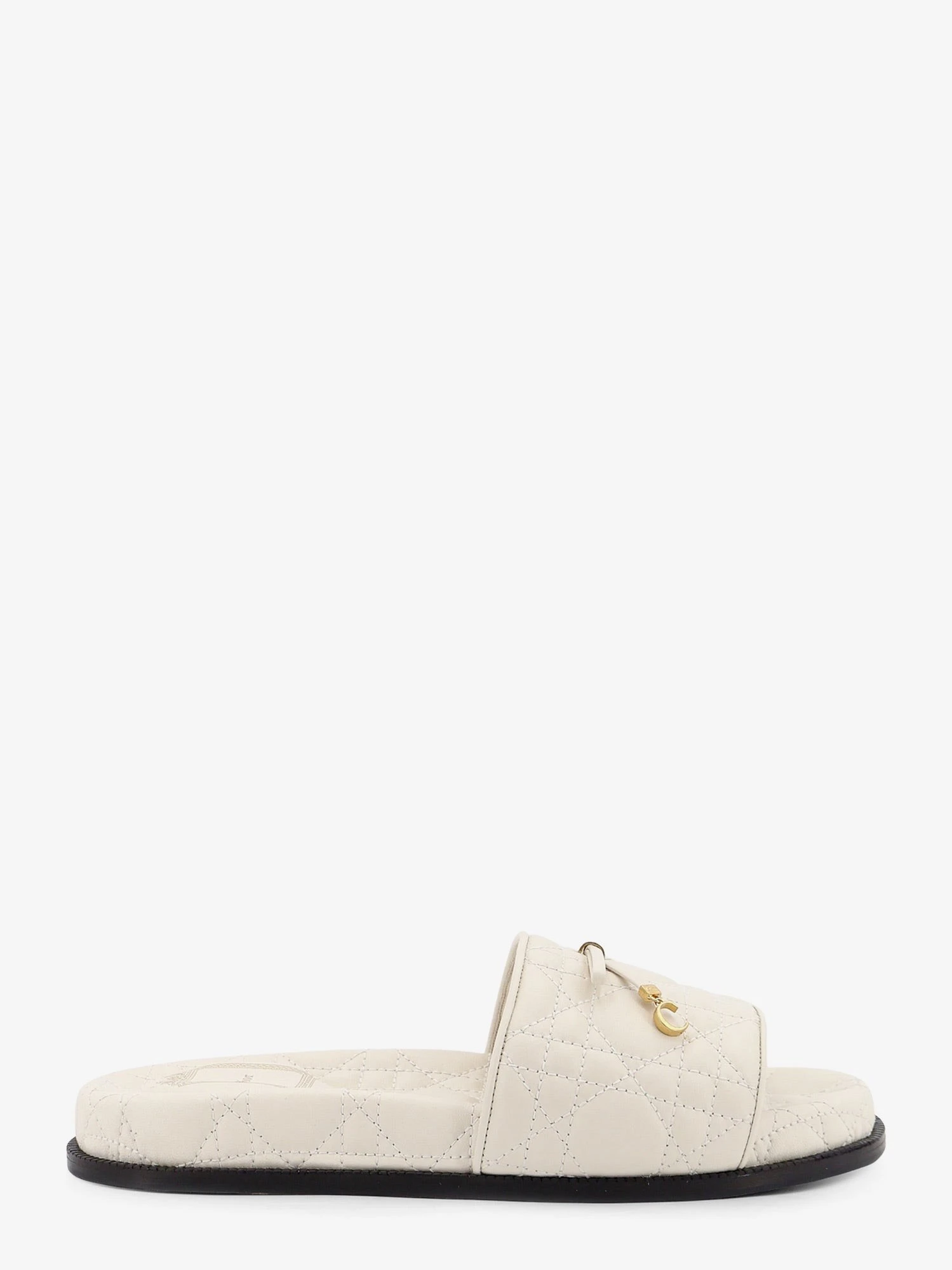 Cannage quilted leather sandals.webp
