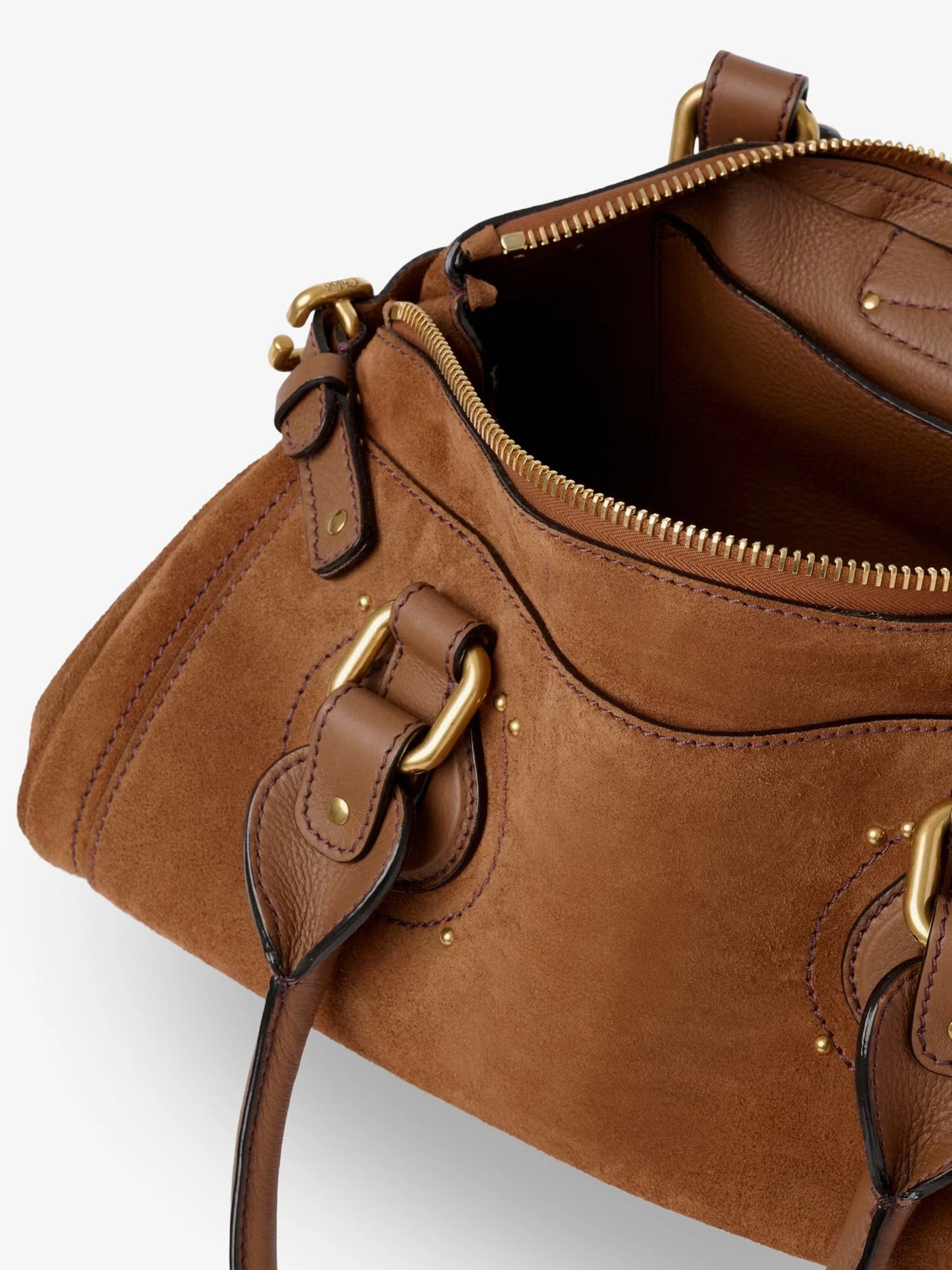 Paddington suede shoulder bag.webp