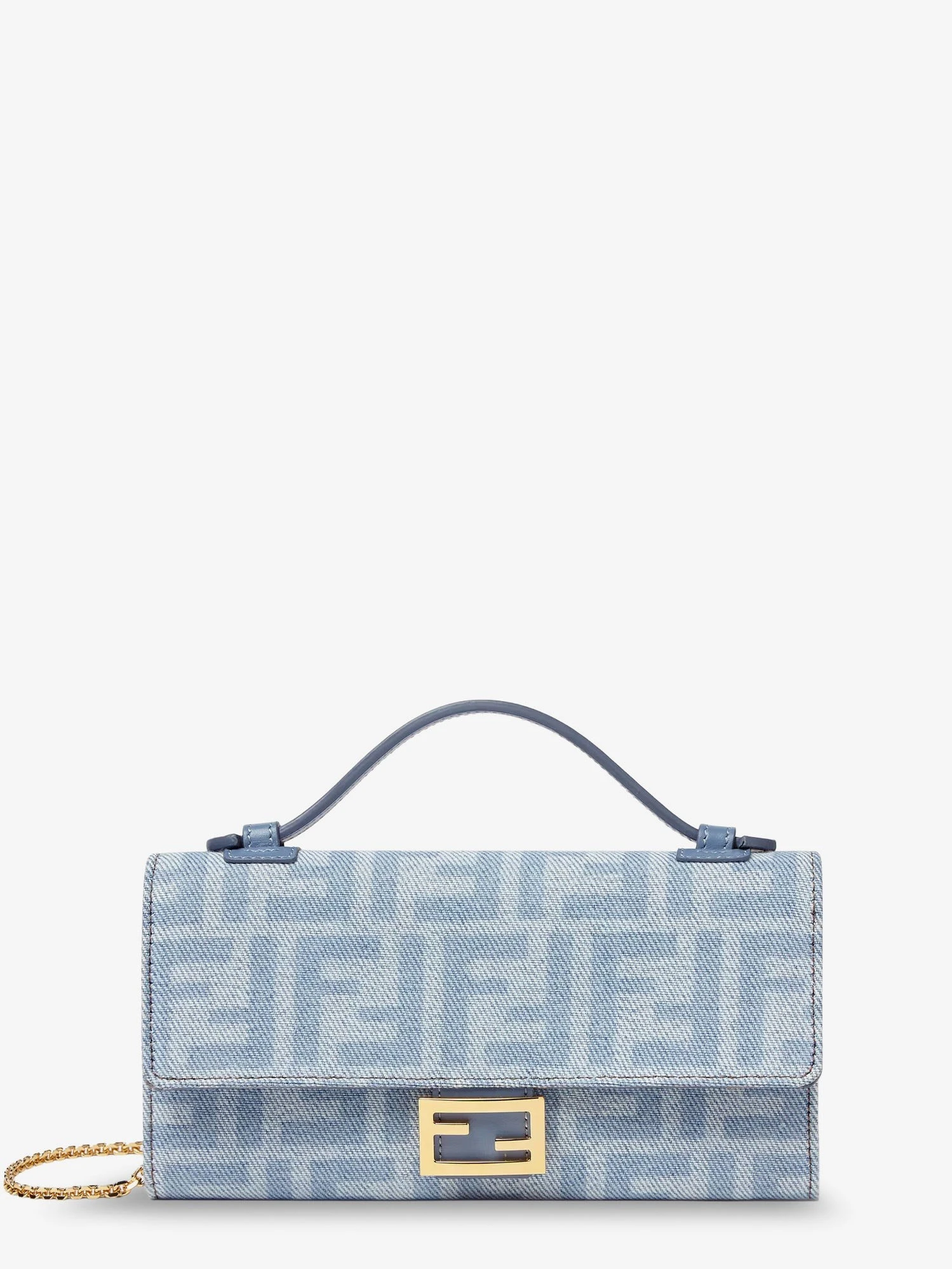 Baguette Continental canvas crossbody bag with all-over FF motif.webp