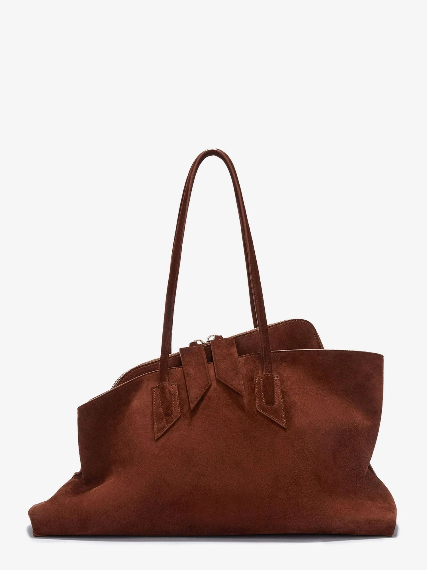 Borsa a spalla La Passeggiata in suede.webp