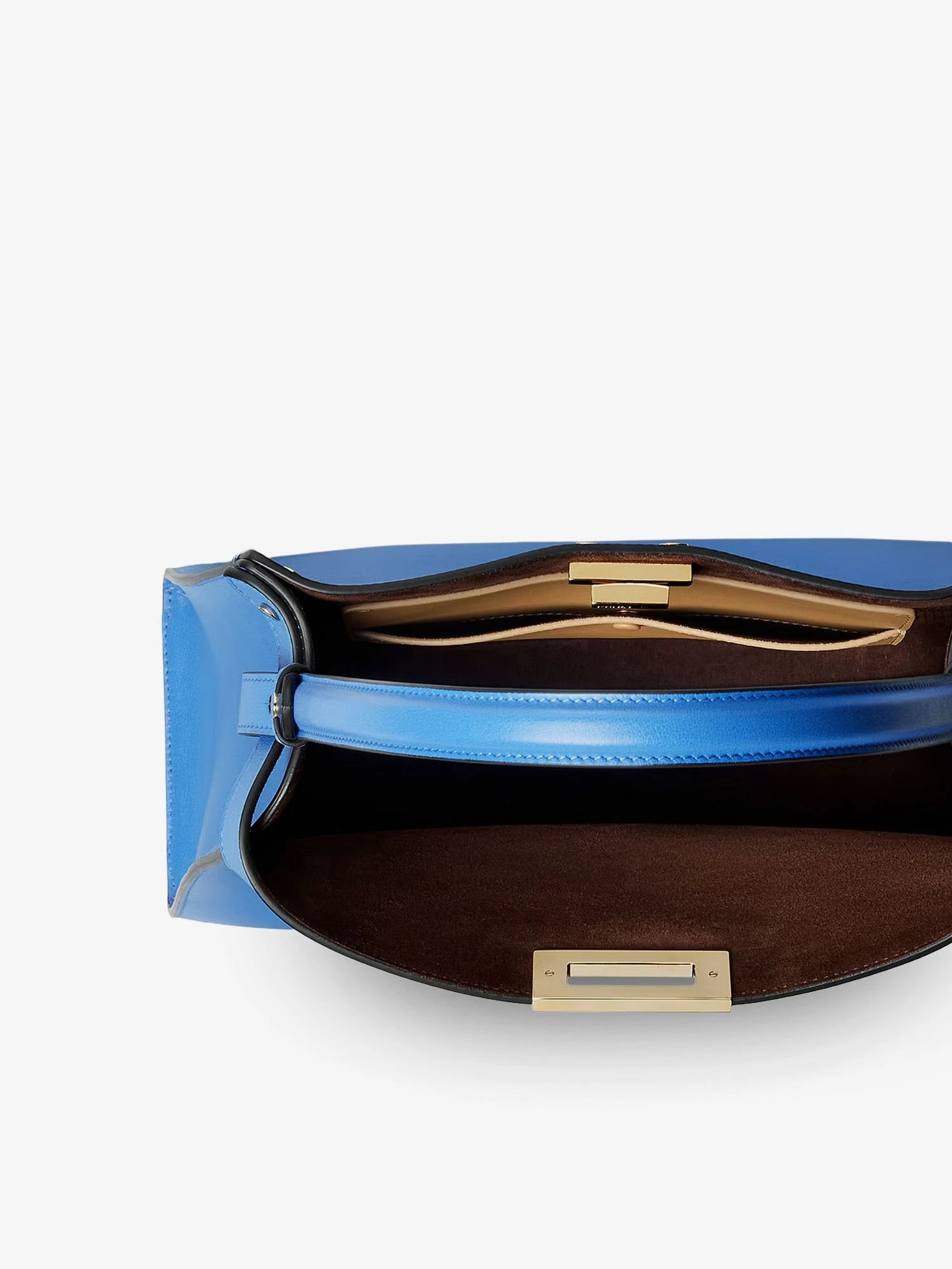 Fendi Way Medium leather shoulder bag with contrasting lining.webp