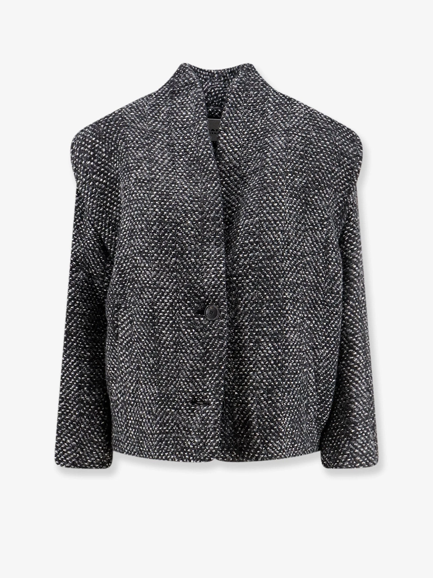 Drogo mélange fabric coat.webp