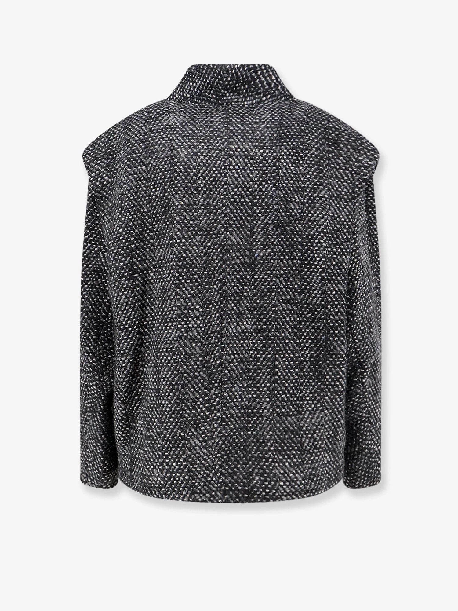 Drogo mélange fabric coat.webp