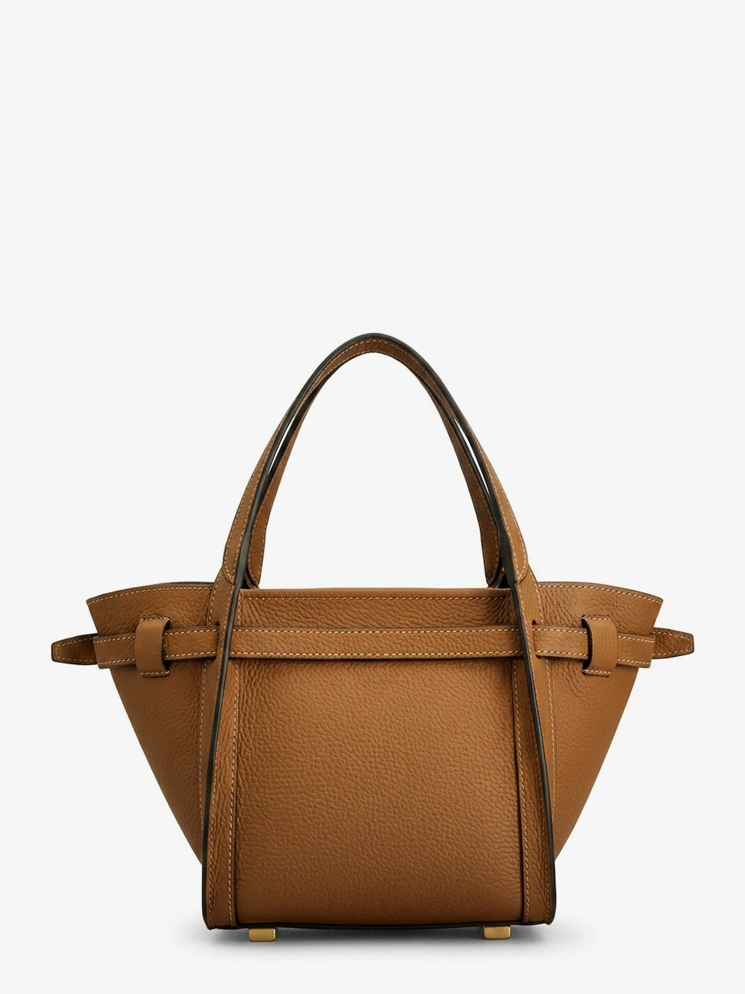T Signature Leather Tote Bag.webp